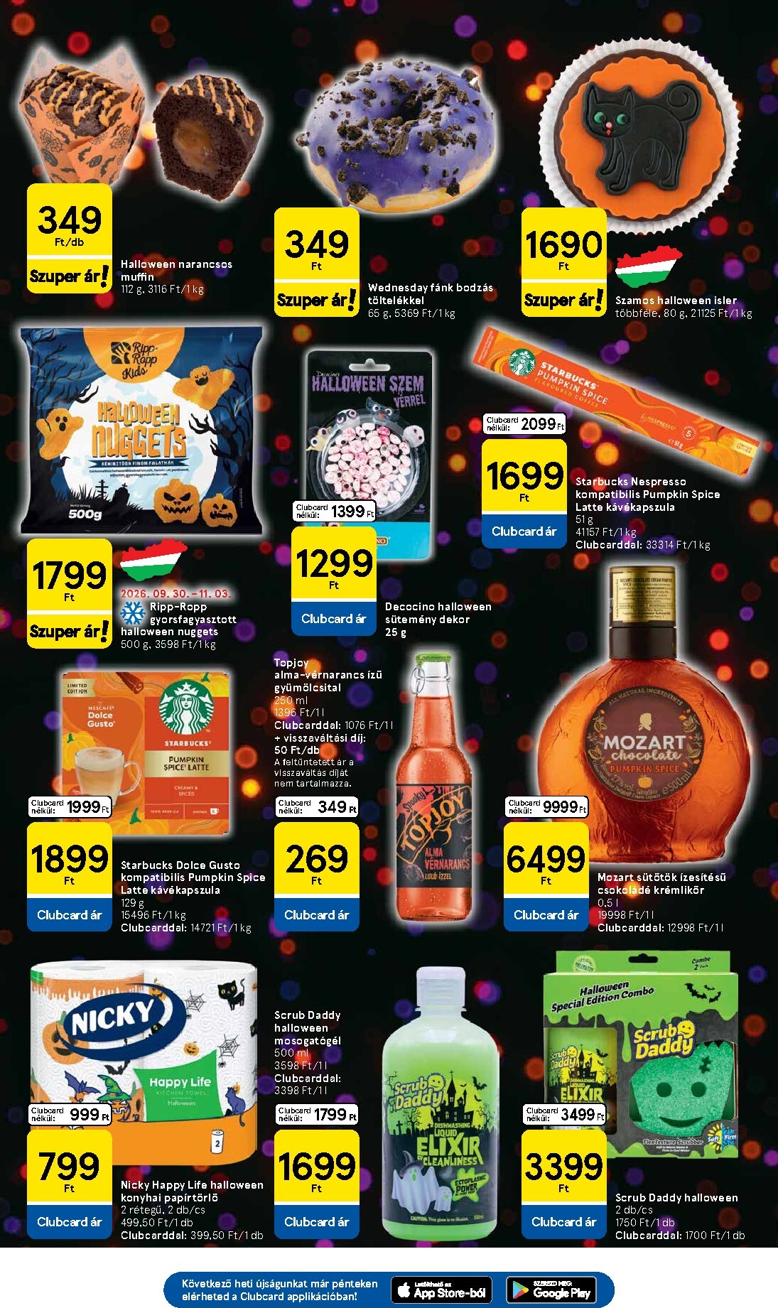 tesco - A jövőbeli Tesco akciós újság szerdától 2026.10.21.-tól szerdától 2026.10.28.-ig érvényes. - page: 11