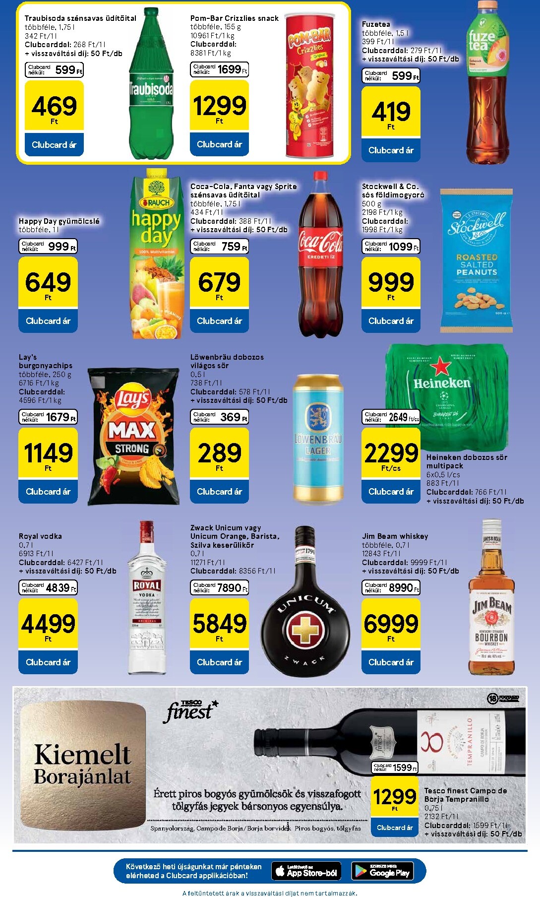 tesco - A jövőbeli Tesco akciós újság szerdától 2026.10.21.-tól szerdától 2026.10.28.-ig érvényes. - page: 7