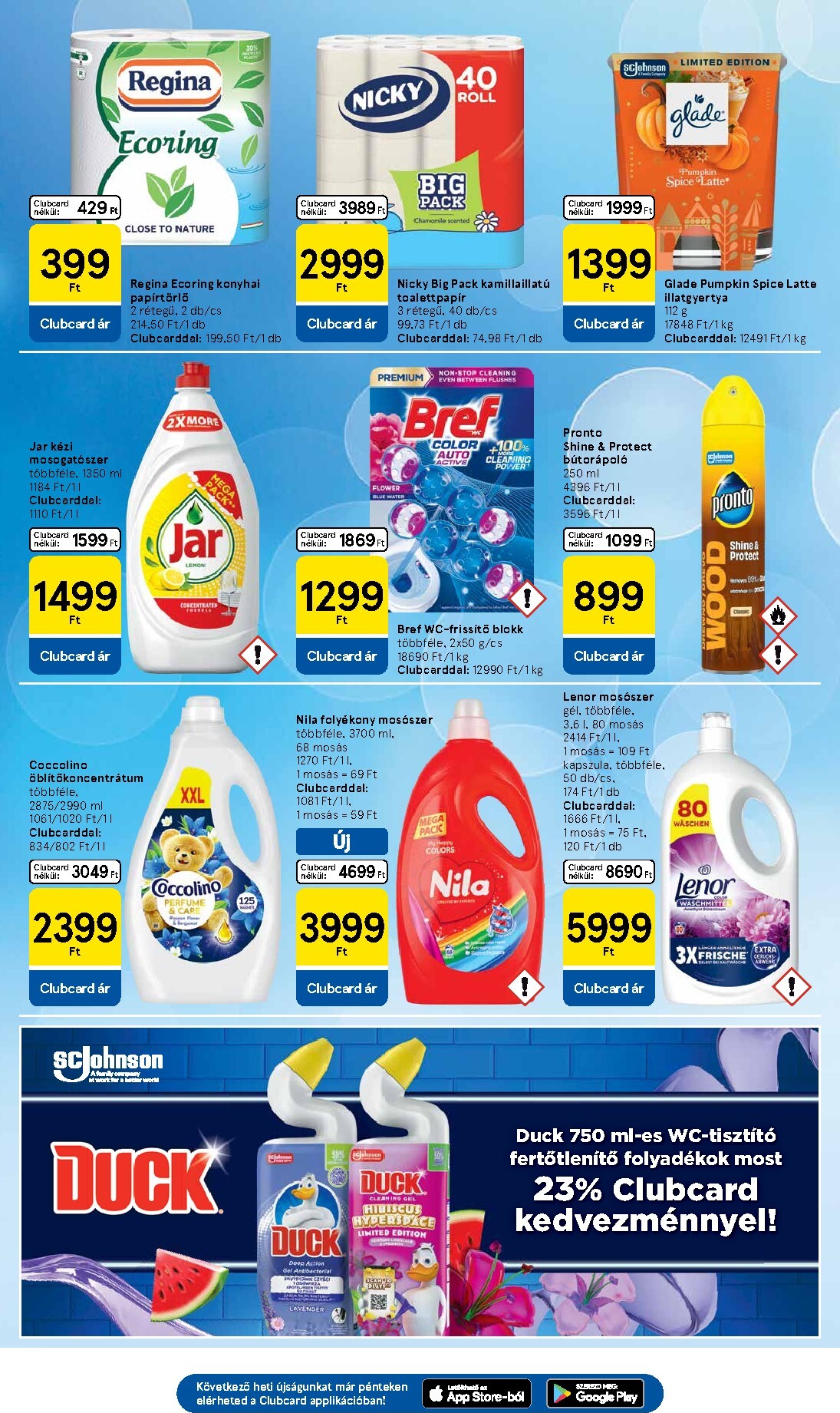 tesco - A jövőbeli Tesco akciós újság szerdától 2026.10.21.-tól szerdától 2026.10.28.-ig érvényes. - page: 27