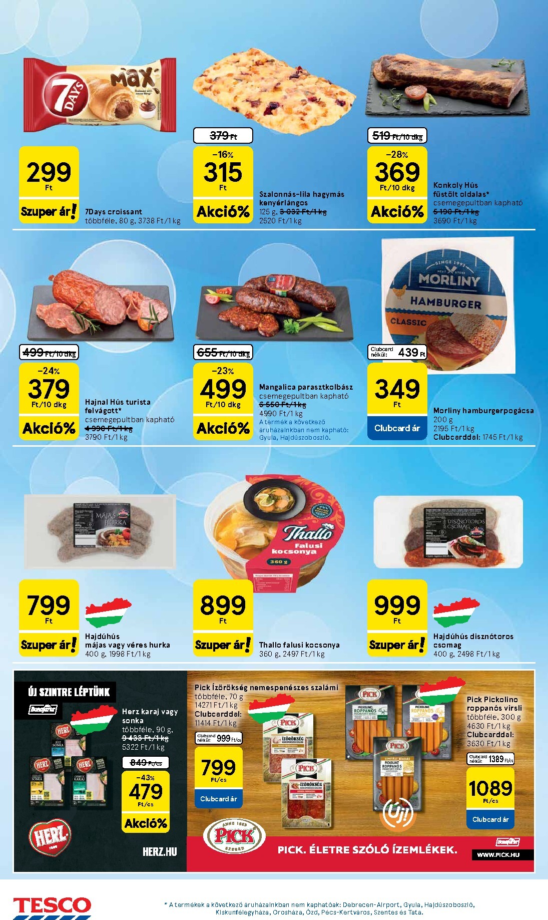 tesco - A jövőbeli Tesco akciós újság szerdától 2026.10.21.-tól szerdától 2026.10.28.-ig érvényes. - page: 18