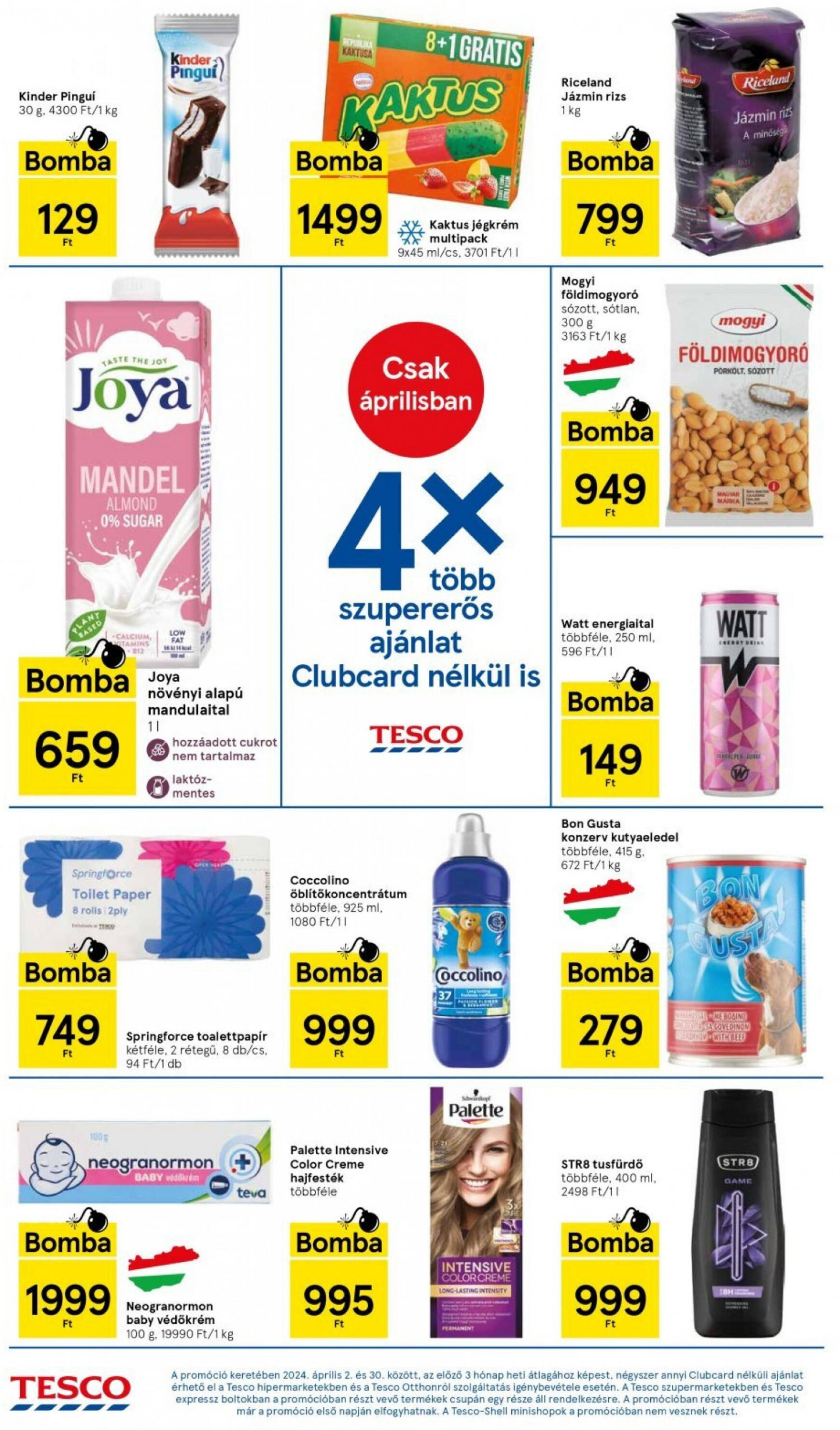 tesco - Aktuális újság Tesco szupermarket 04.25. - 05.01. - page: 2