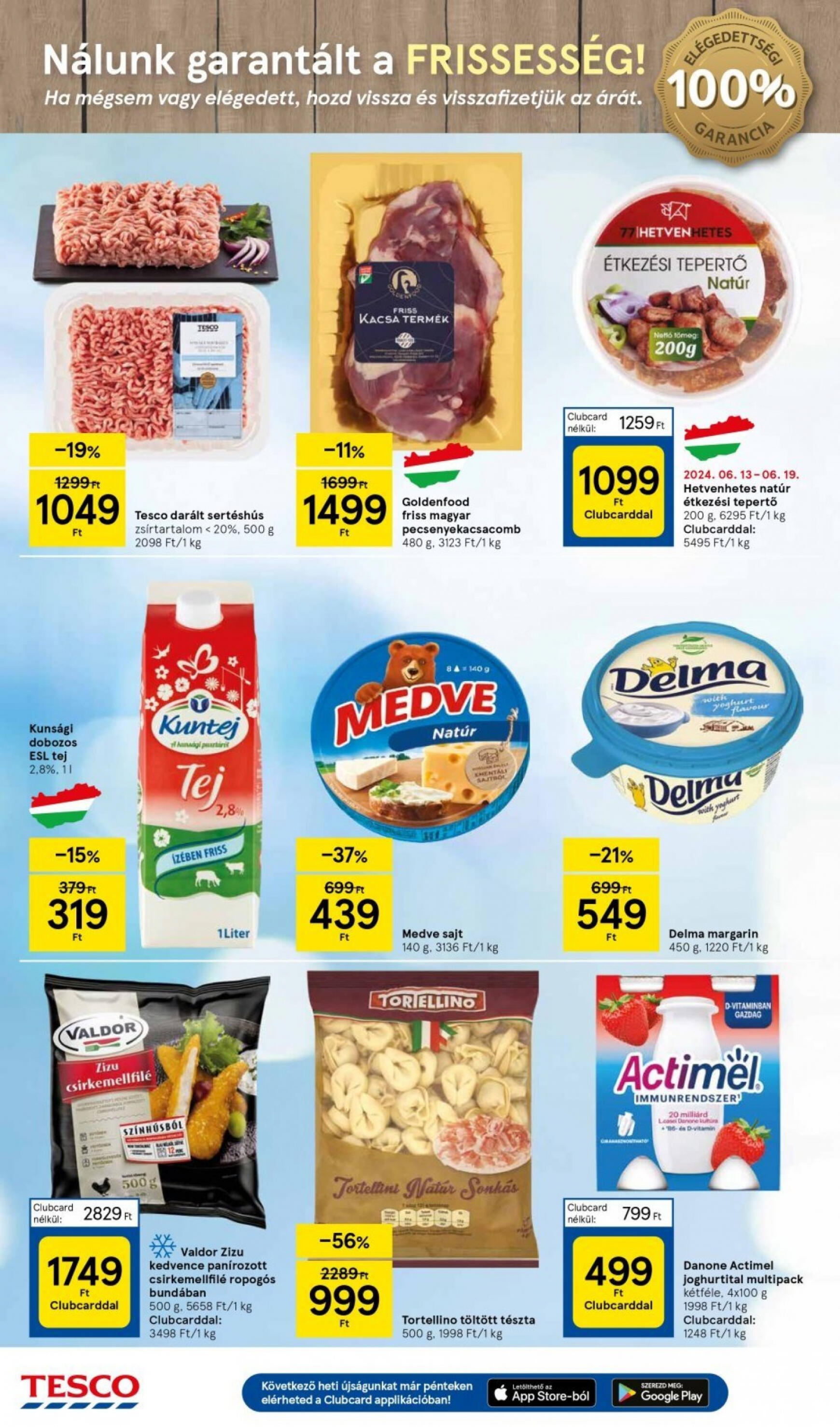 tesco - Aktuális újság Tesco szupermarket 06.13. - 06.19. - page: 4