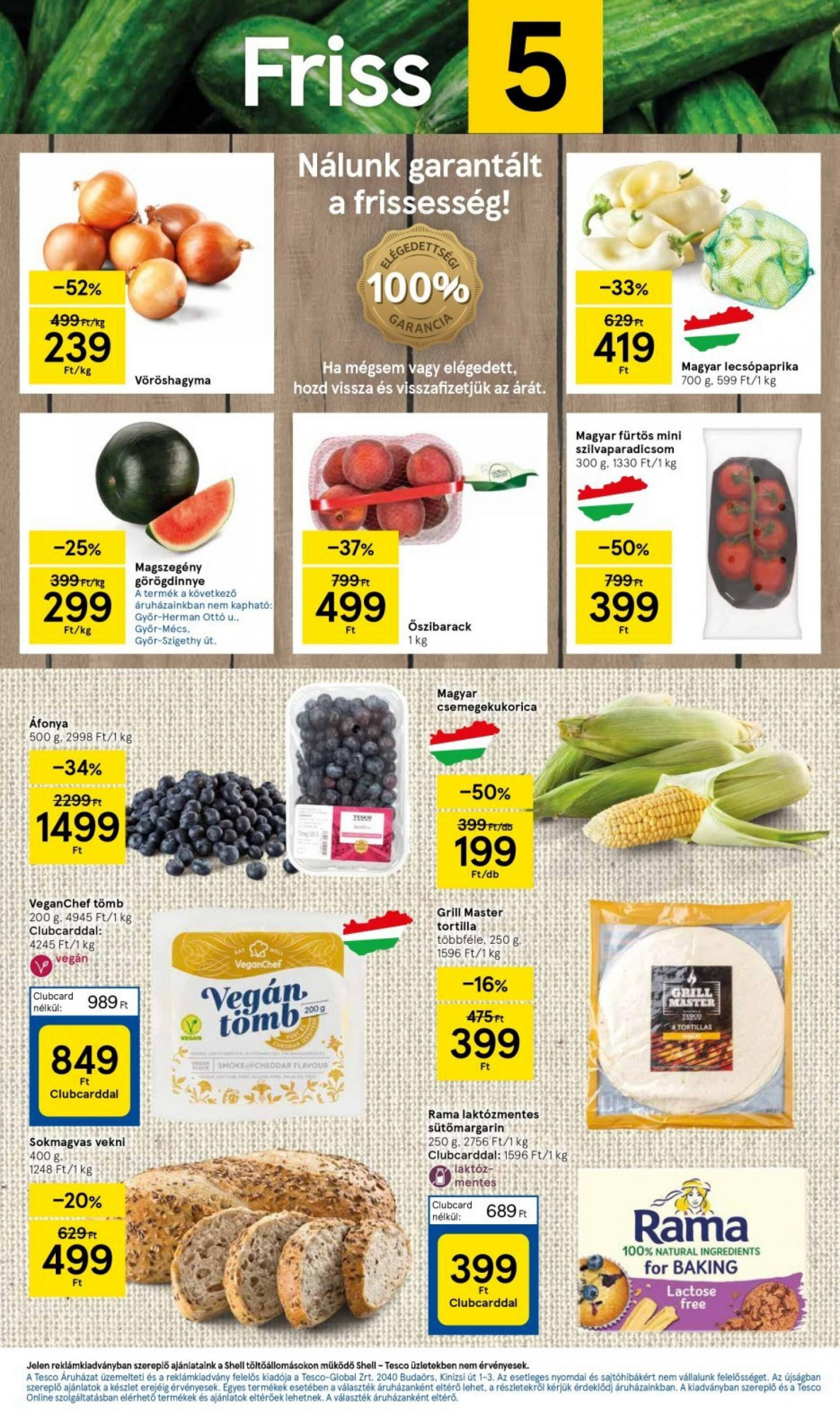 tesco - Aktuális újság Tesco Szupermarket 07.11. - 07.17. - page: 3