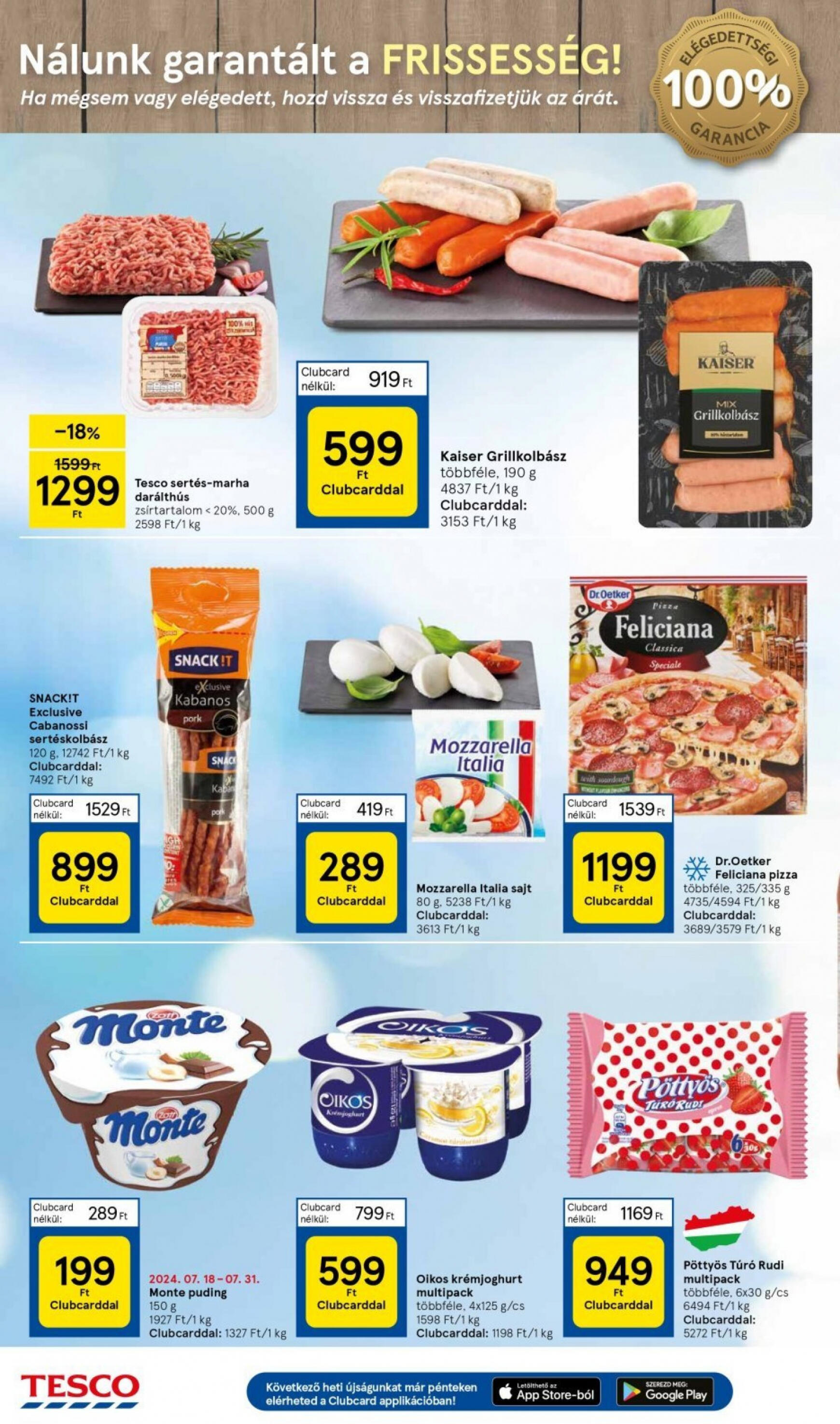 tesco - Aktuális újság Tesco Szupermarket 07.18. - 07.24. - page: 4