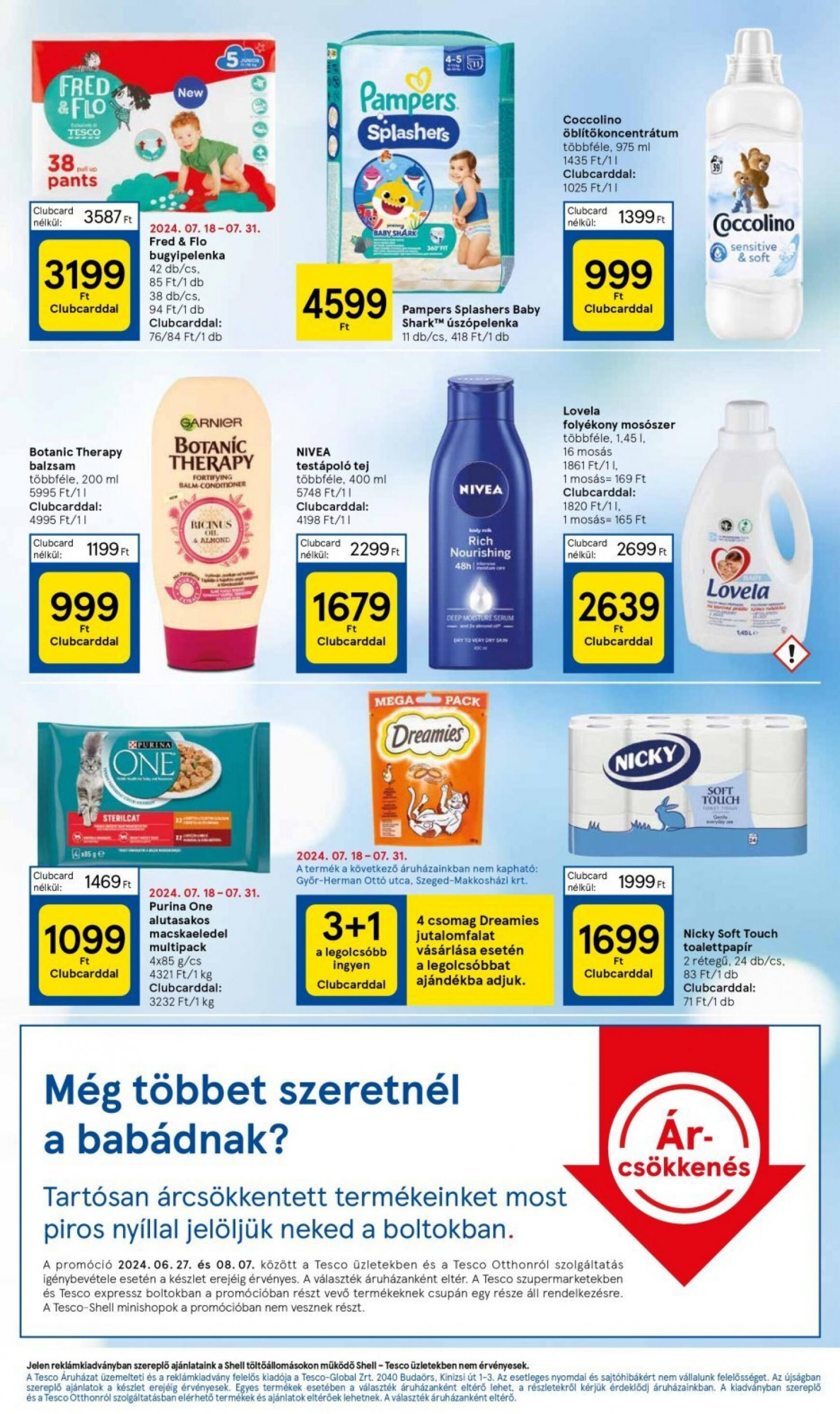 tesco - Aktuális újság Tesco Szupermarket 07.18. - 07.24. - page: 7