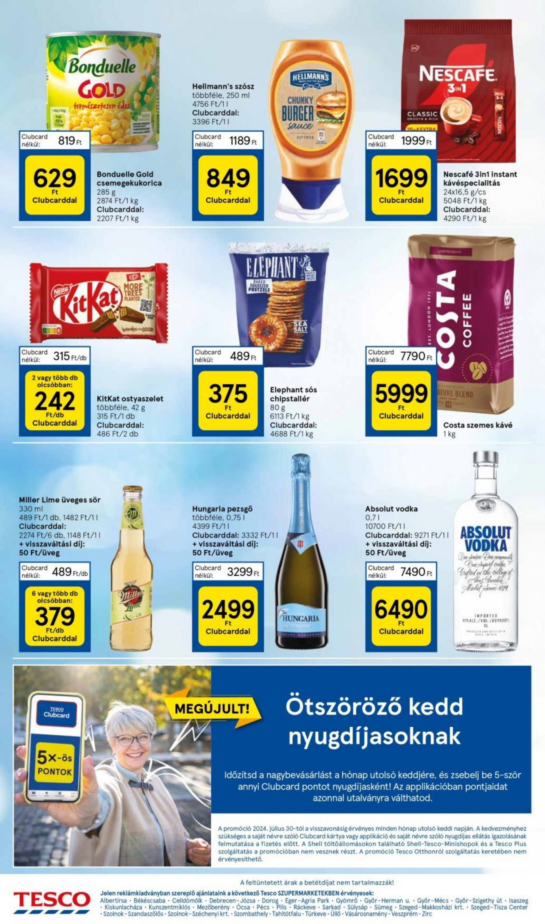 tesco - Aktuális újság Tesco Szupermarket 07.25. - 07.31. - page: 6