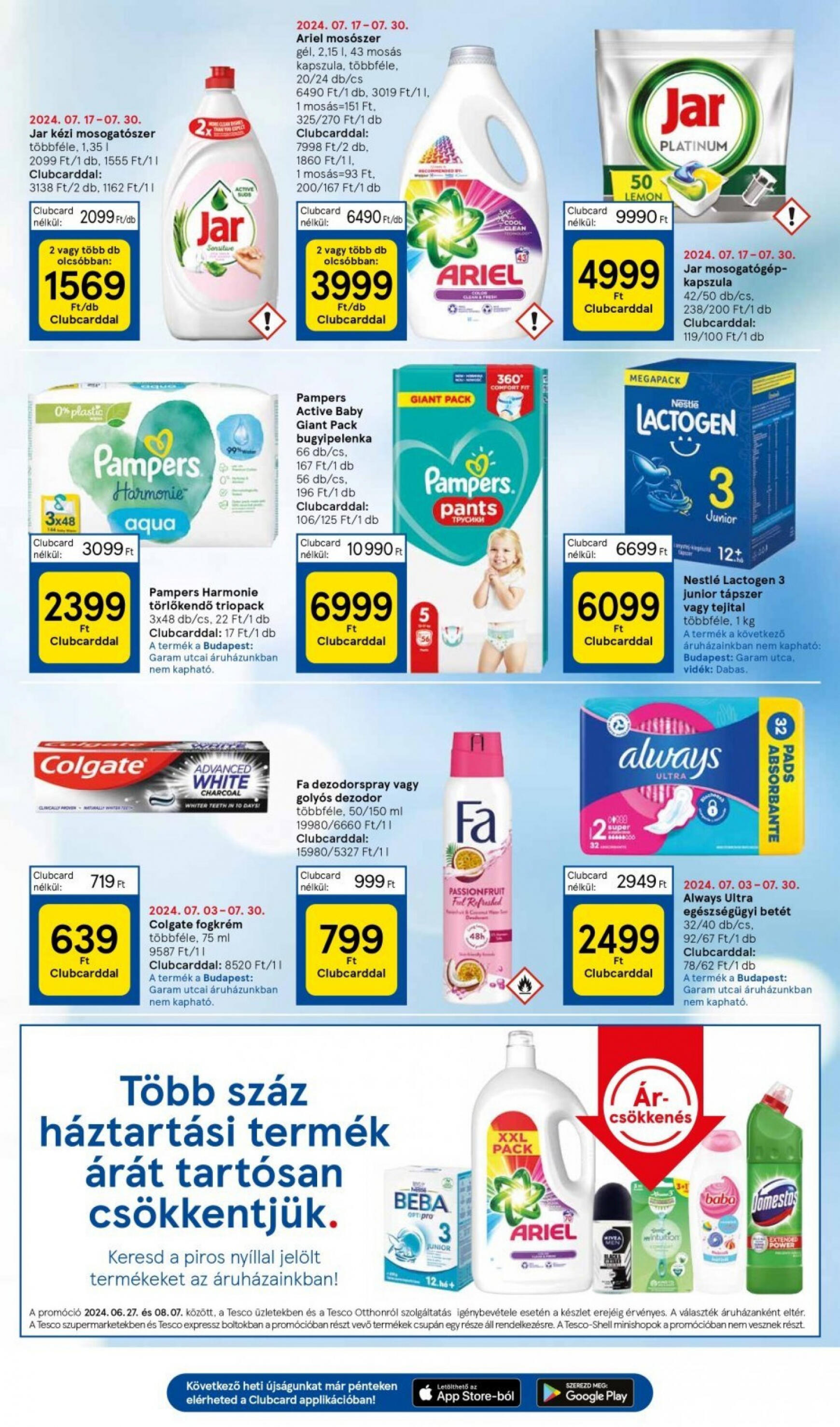 tesco - Aktuális újság Tesco 07.25. - 07.31. - page: 7