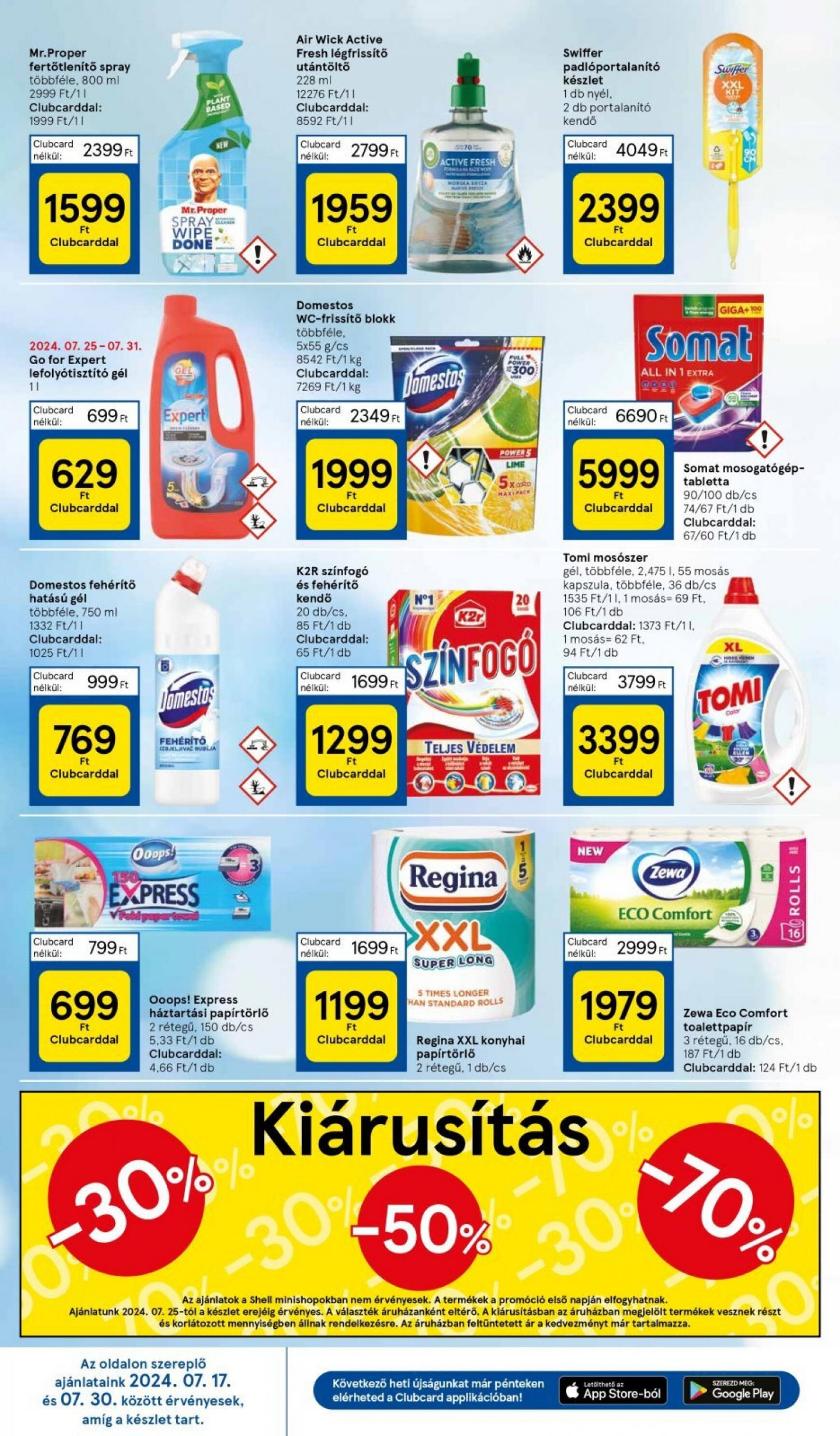 tesco - Aktuális újság Tesco 07.25. - 07.31. - page: 30