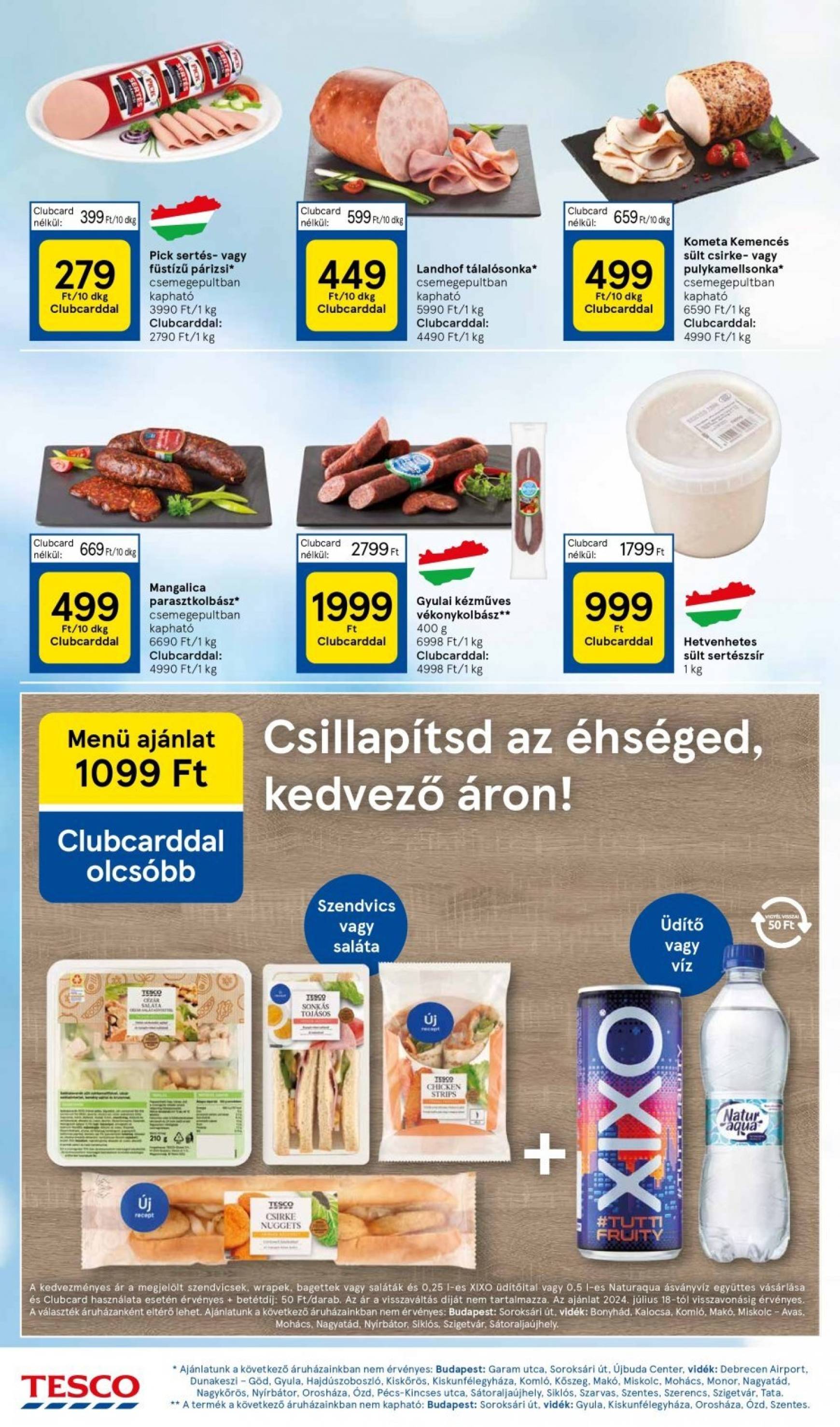 tesco - Aktuális újság Tesco 08.29. - 09.04. - page: 18