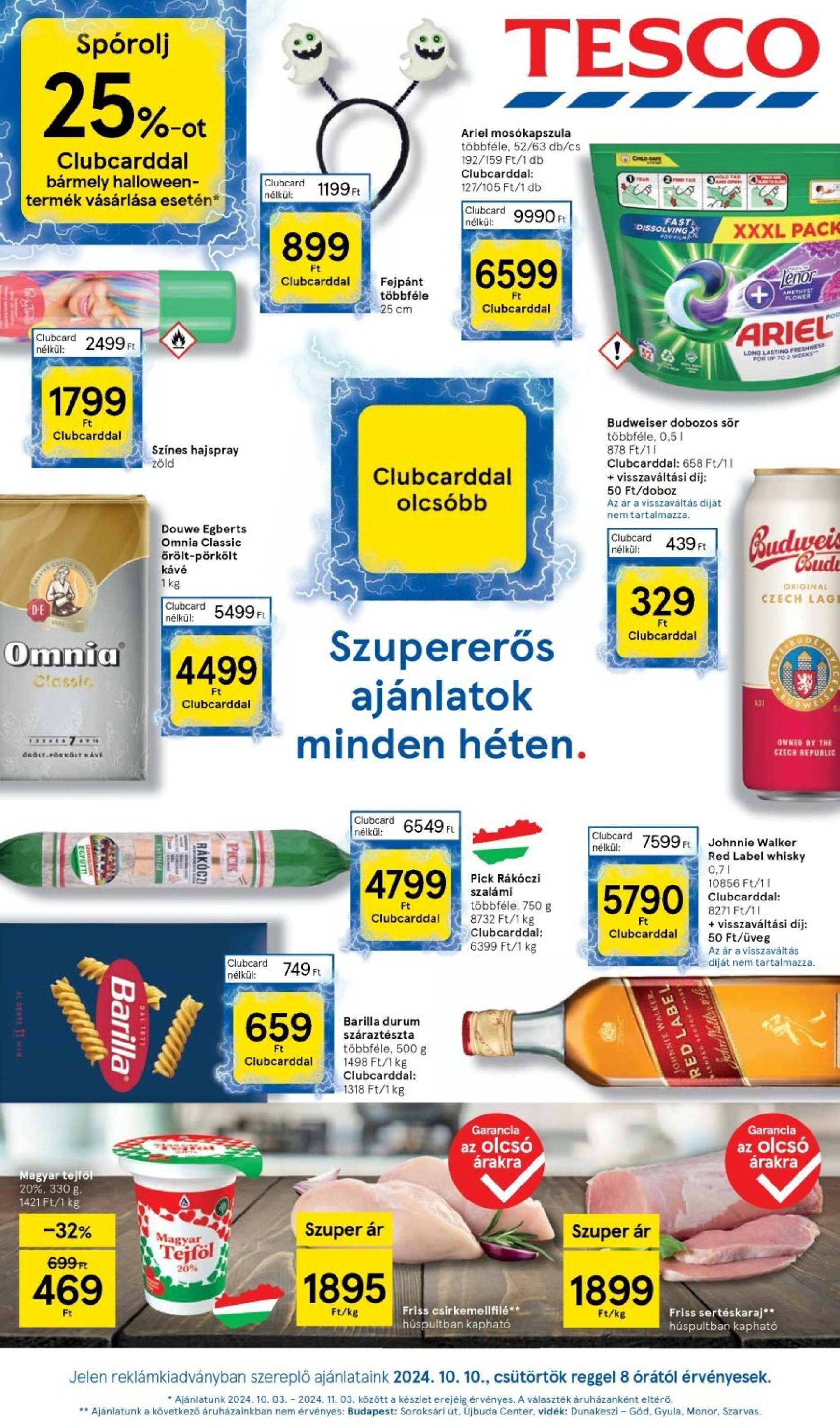 tesco - Aktuális újság Tesco 10.10. - 10.16.