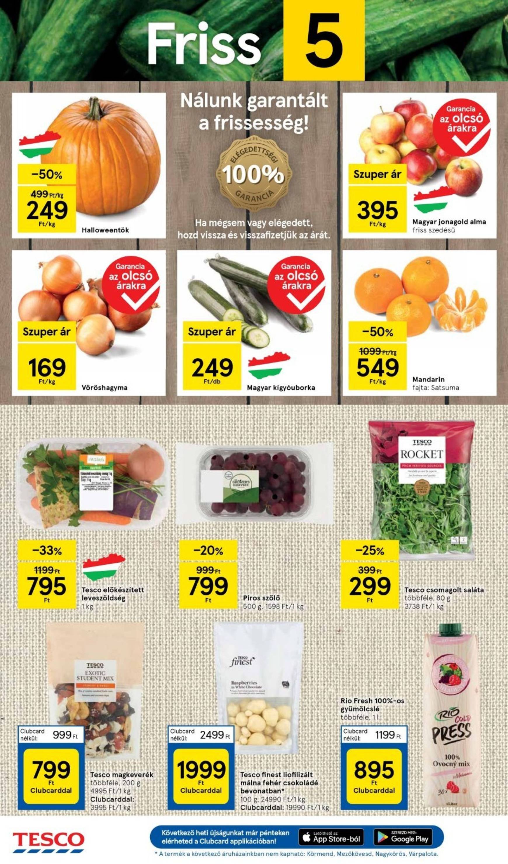 tesco - Tesco akciós újság, érvényes 10.17. - 10.23. - page: 2