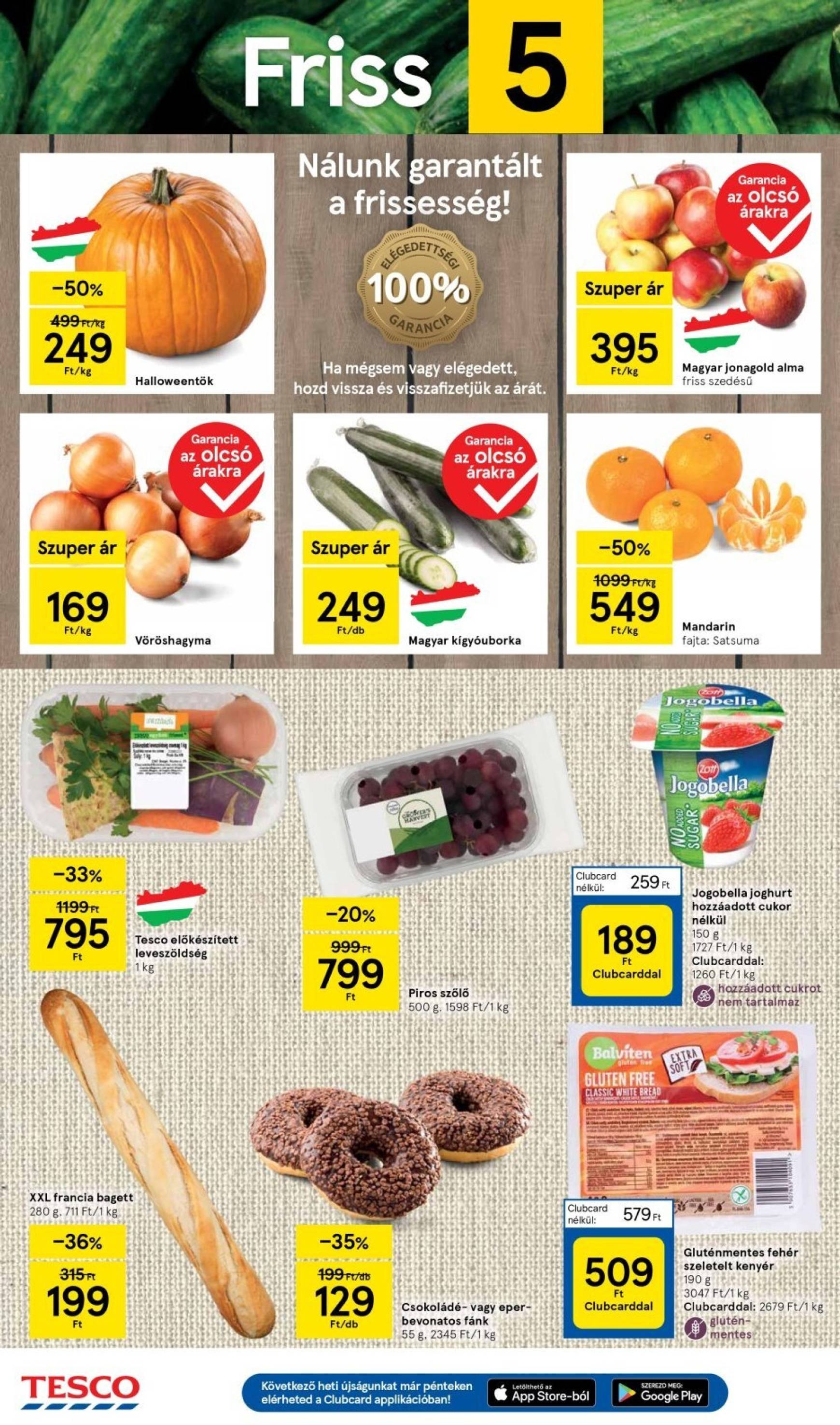 tesco - Tesco Szupermarket akciós újság, érvényes 10.17. - 10.23. - page: 2