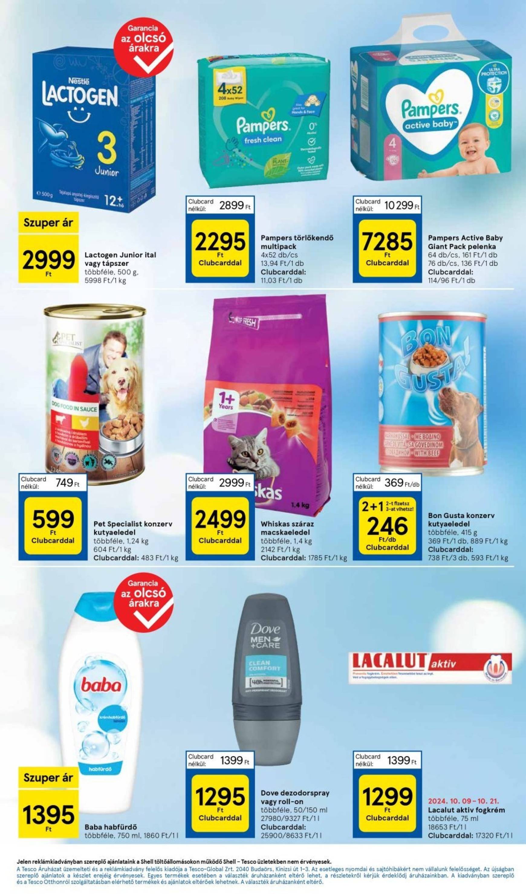 tesco - Tesco Szupermarket akciós újság, érvényes 10.17. - 10.23. - page: 7