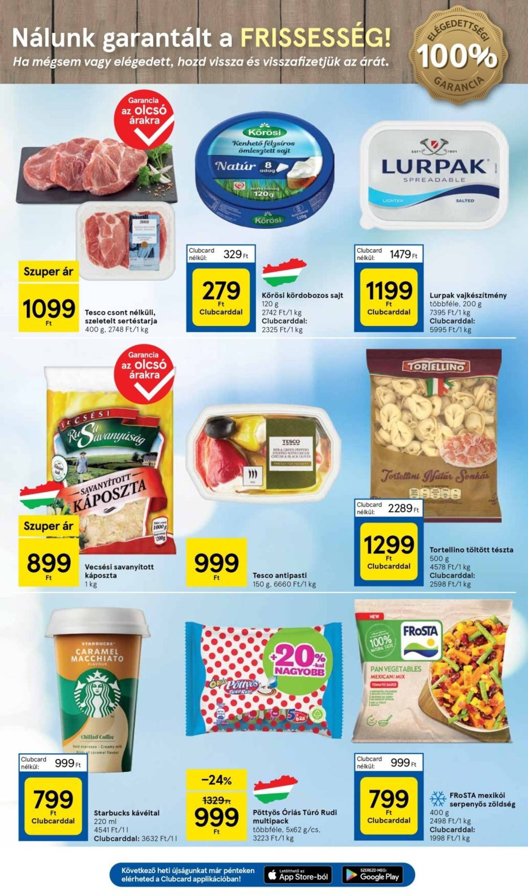 tesco - Tesco Szupermarket akciós újság, érvényes 10.17. - 10.23. - page: 3