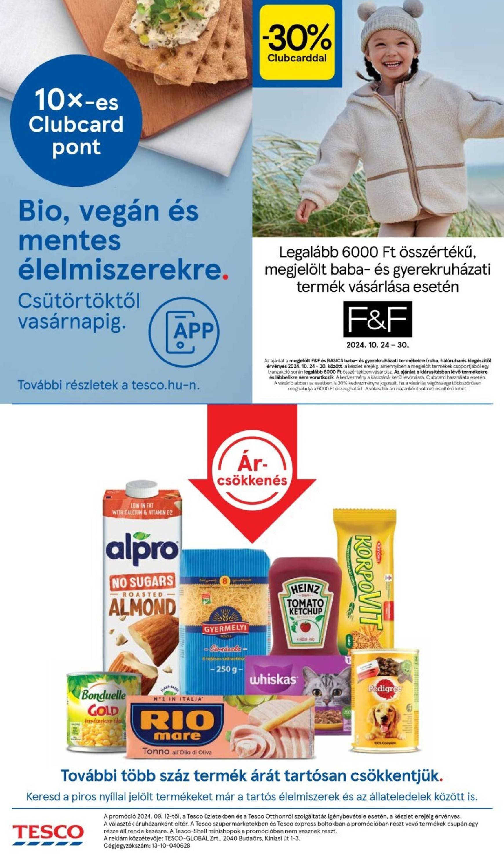 tesco - Tesco akciós újság, érvényes 10.24. - 10.30. - page: 16