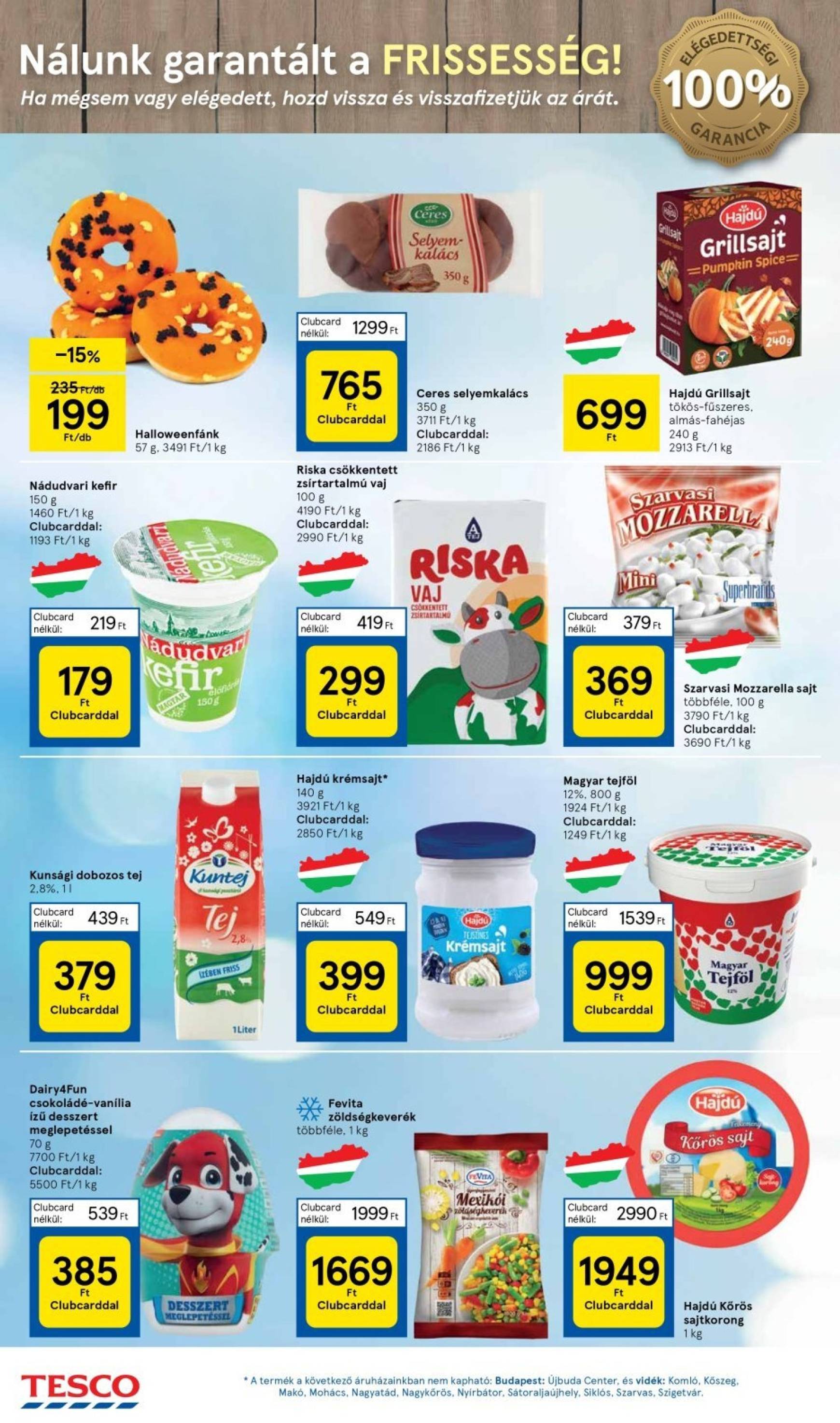 tesco - Tesco akciós újság, érvényes 10.24. - 10.30. - page: 4