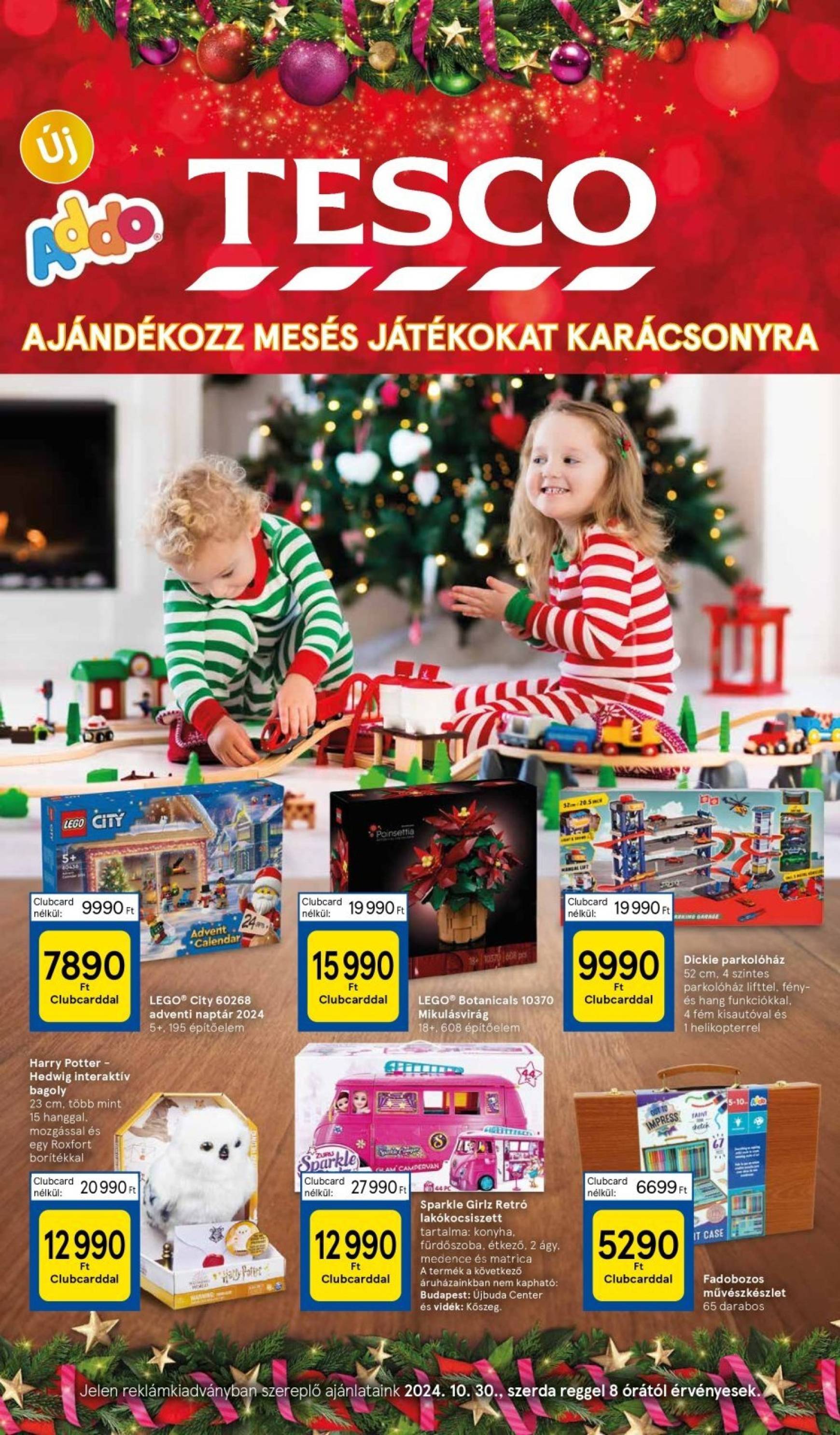 tesco - Tesco akciós újság, érvényes 10.30. - 12.24. - page: 1