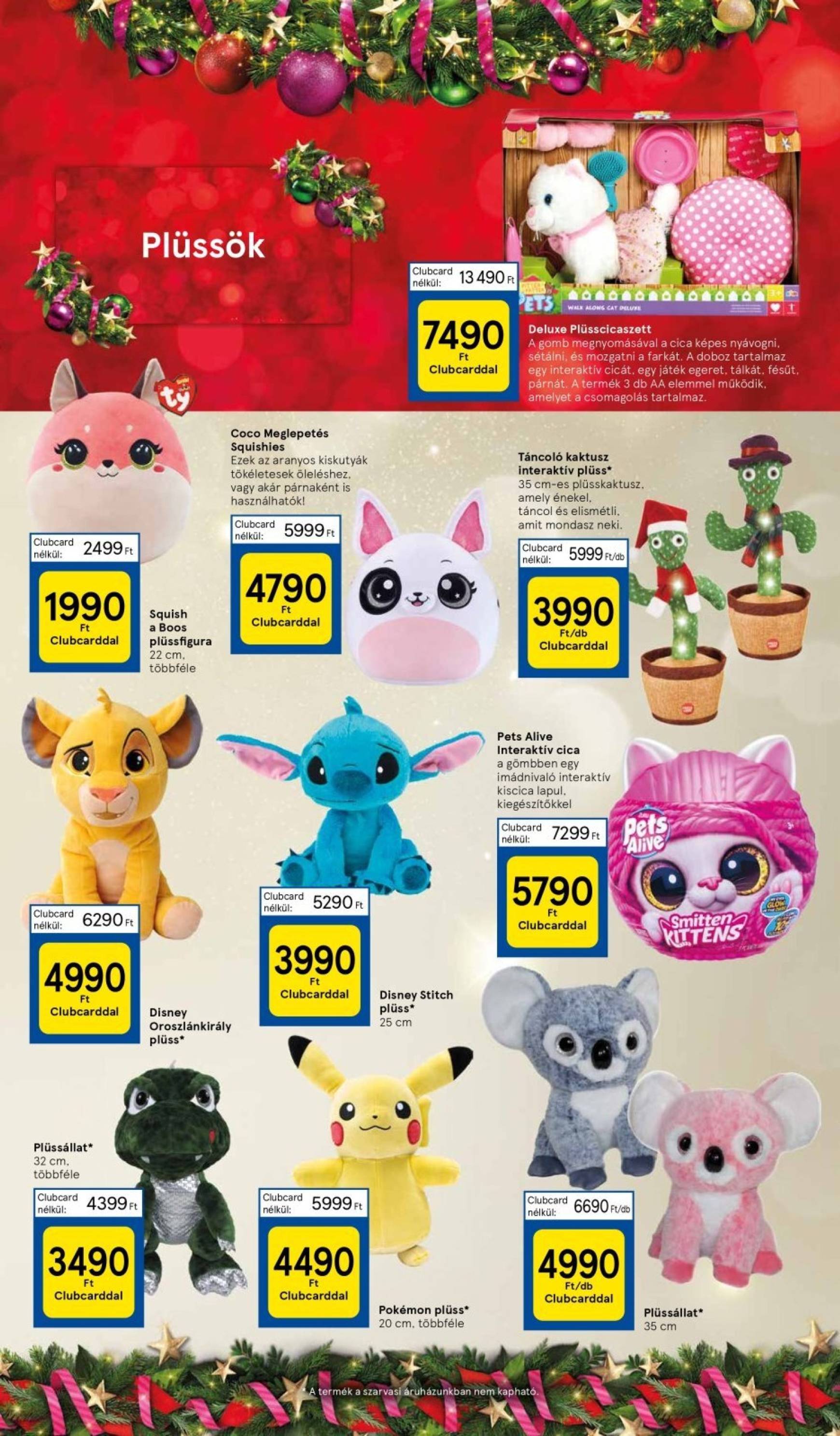 tesco - Tesco - Toy katalógus akciós újság, érvényes 10.30. - 12.24. - page: 7