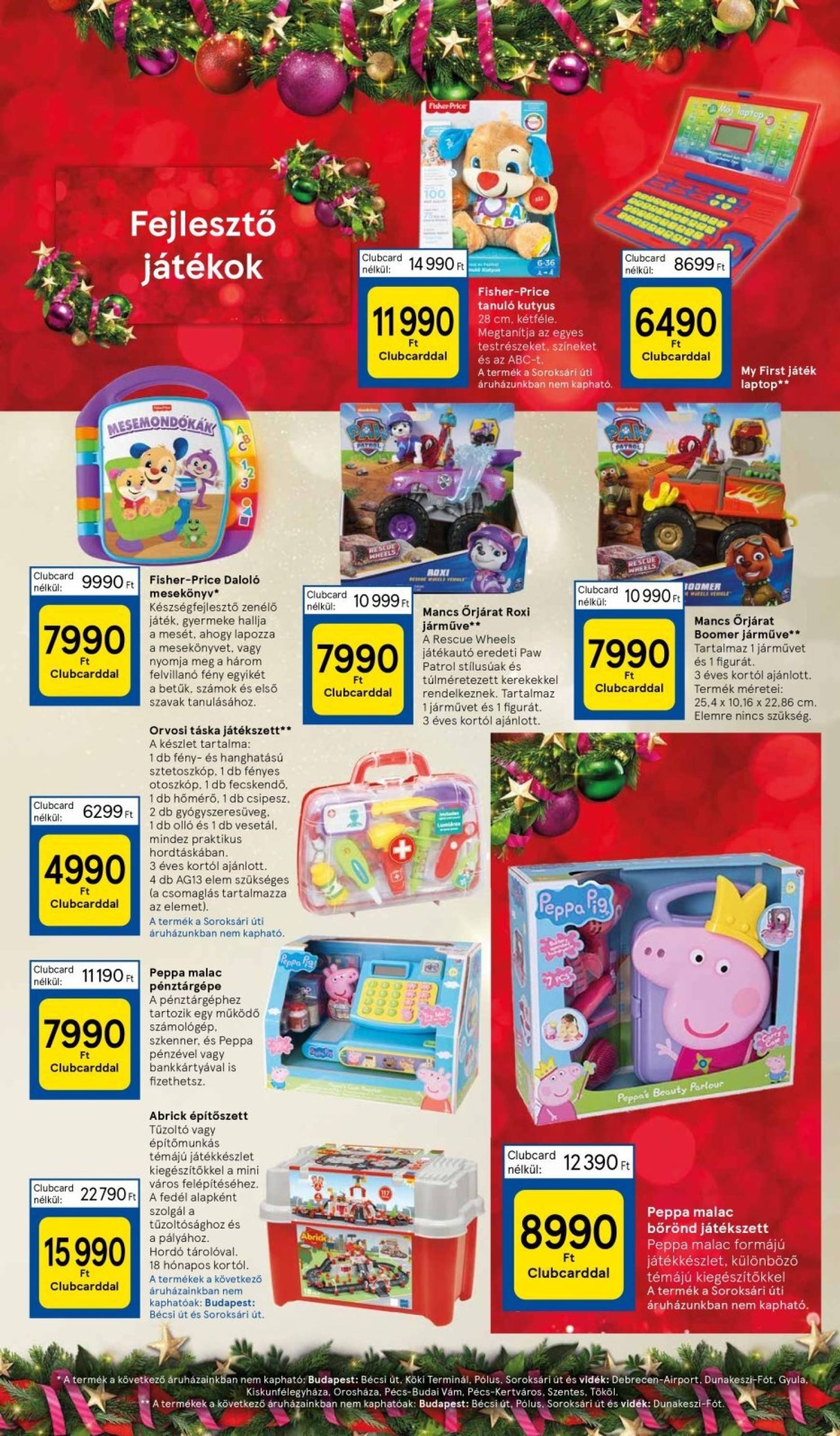 tesco - Tesco - Toy katalógus akciós újság, érvényes 10.30. - 12.24. - page: 21