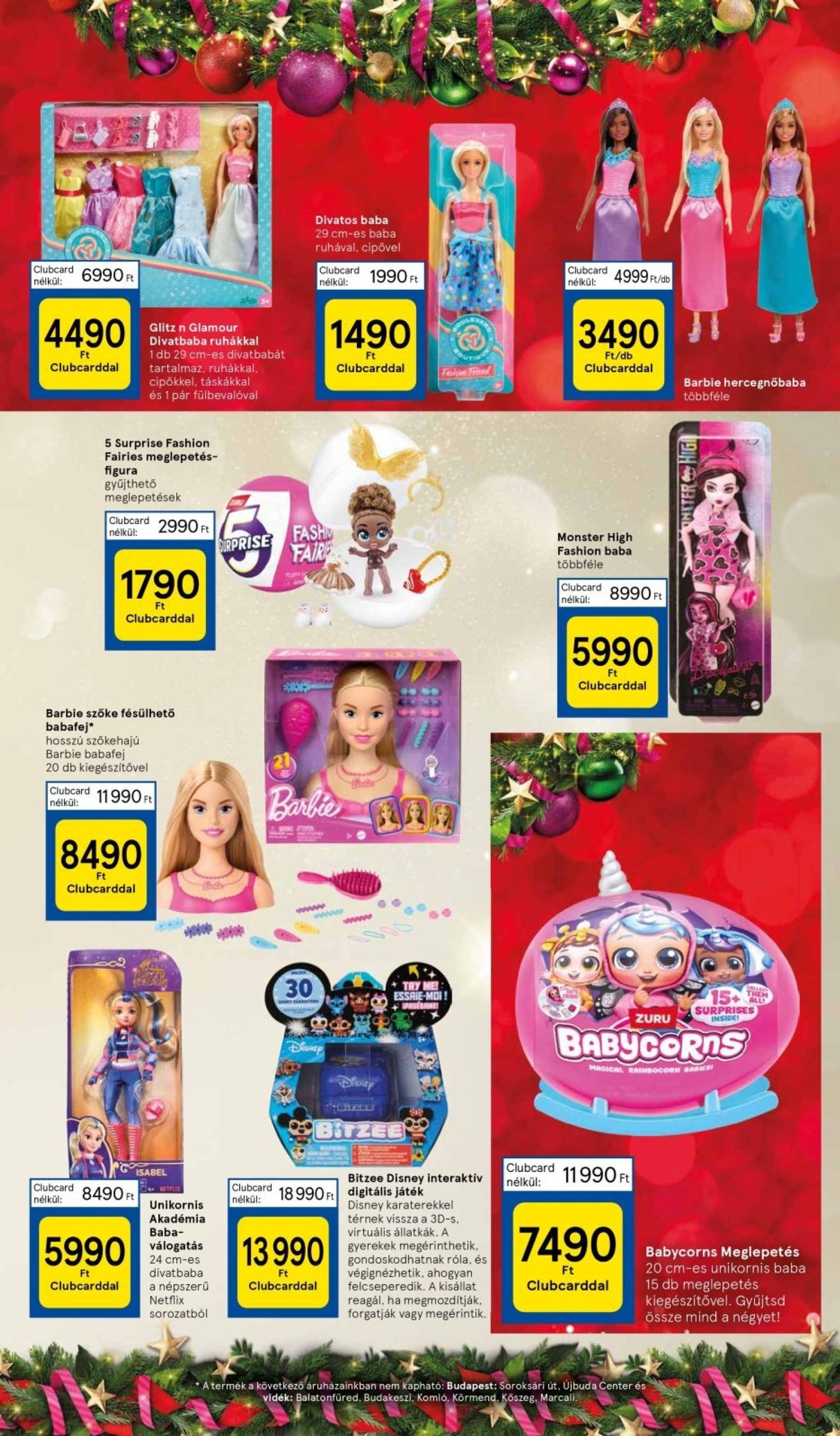 tesco - Tesco - Toy katalógus akciós újság, érvényes 10.30. - 12.24. - page: 9