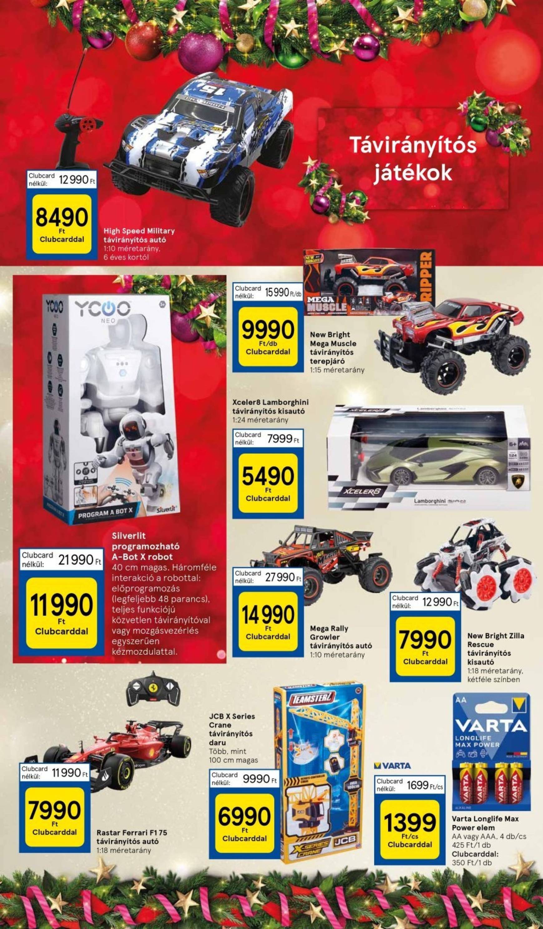 tesco - Tesco - Toy katalógus akciós újság, érvényes 10.30. - 12.24. - page: 2