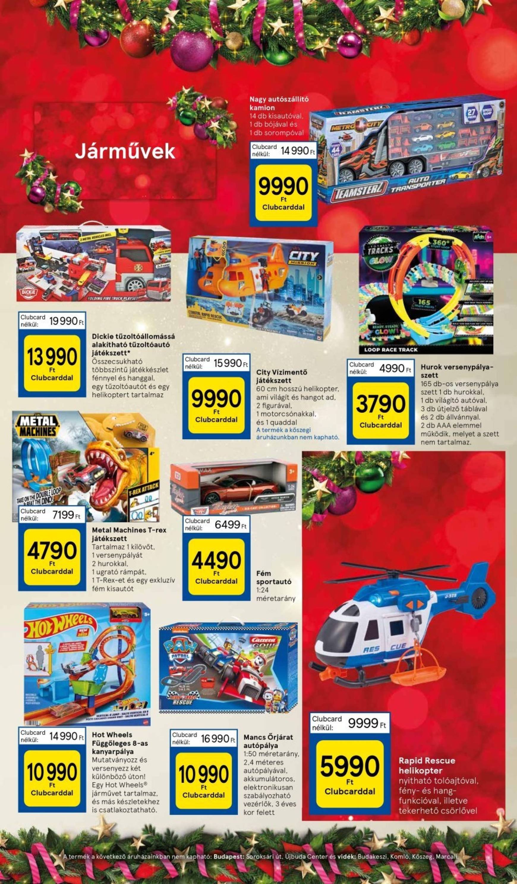 tesco - Tesco - Toy katalógus akciós újság, érvényes 10.30. - 12.24. - page: 13