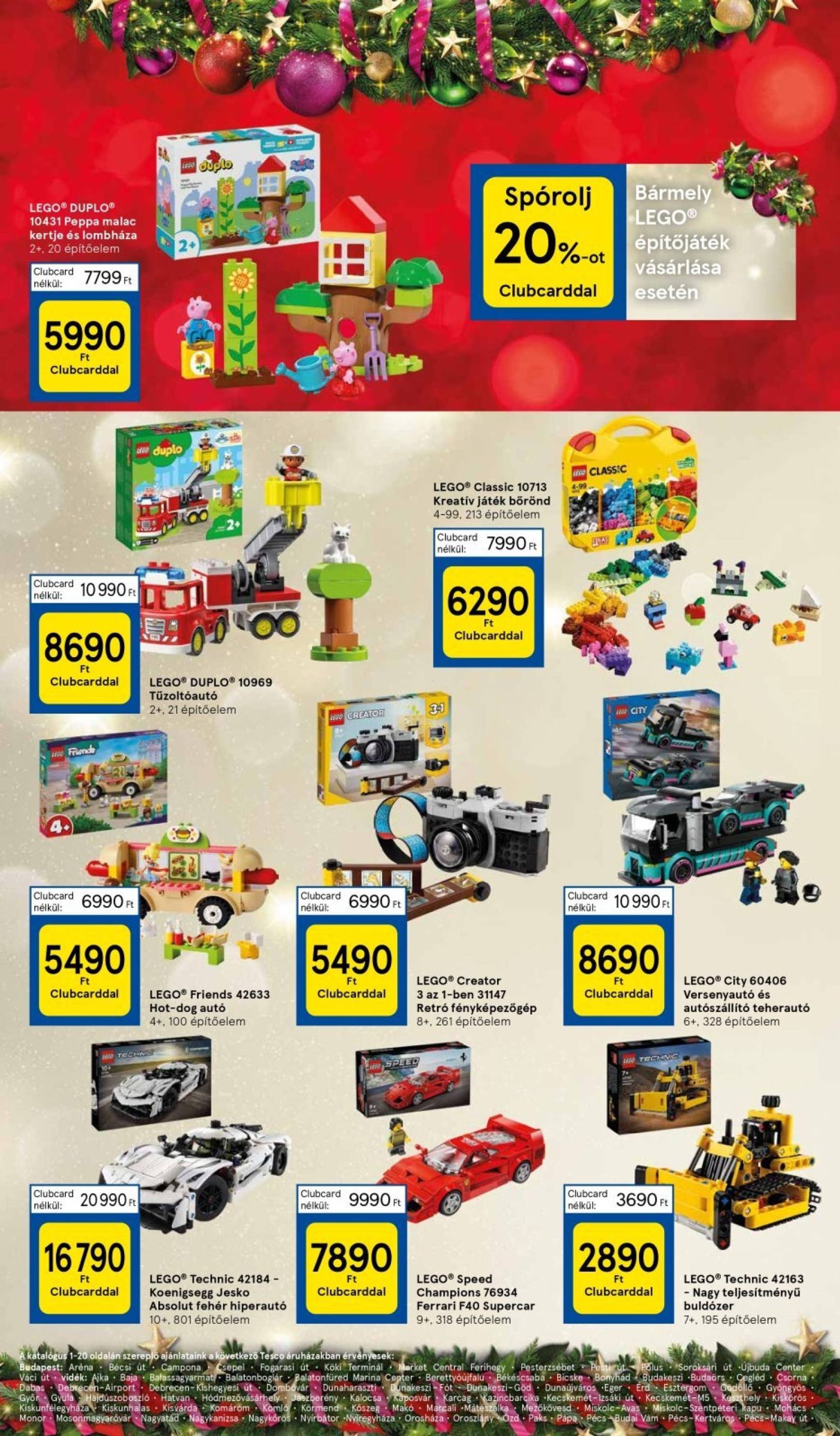 tesco - Tesco - Toy katalógus akciós újság, érvényes 10.30. - 12.24. - page: 10