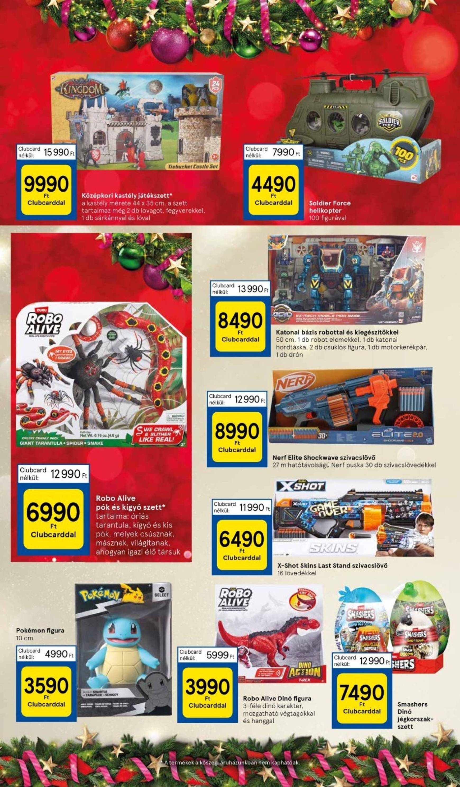 tesco - Tesco - Toy katalógus akciós újság, érvényes 10.30. - 12.24. - page: 12