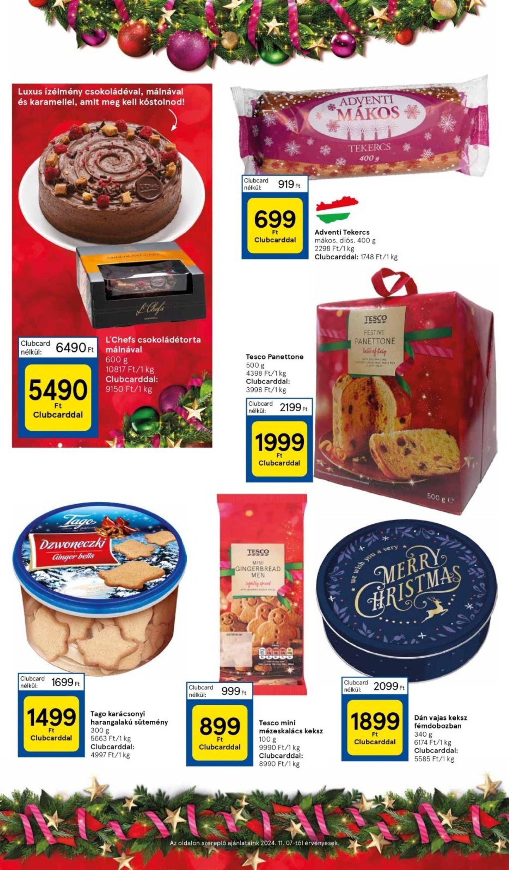 tesco - Tesco - Gift akciós újság, érvényes 10.30. - 12.24. - page: 4