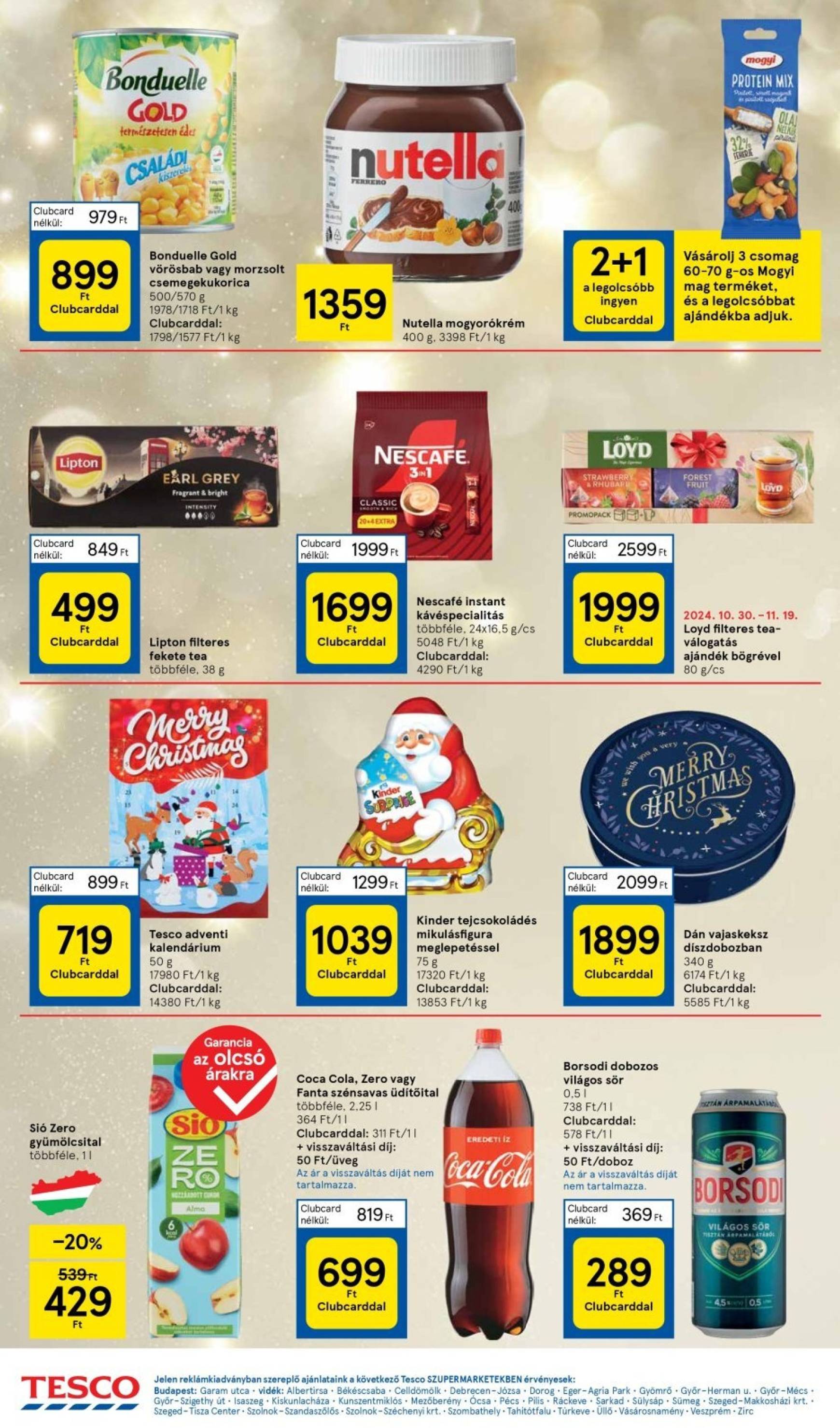 tesco - Tesco Szupermarket akciós újság, érvényes 11.14. - 11.20. - page: 4