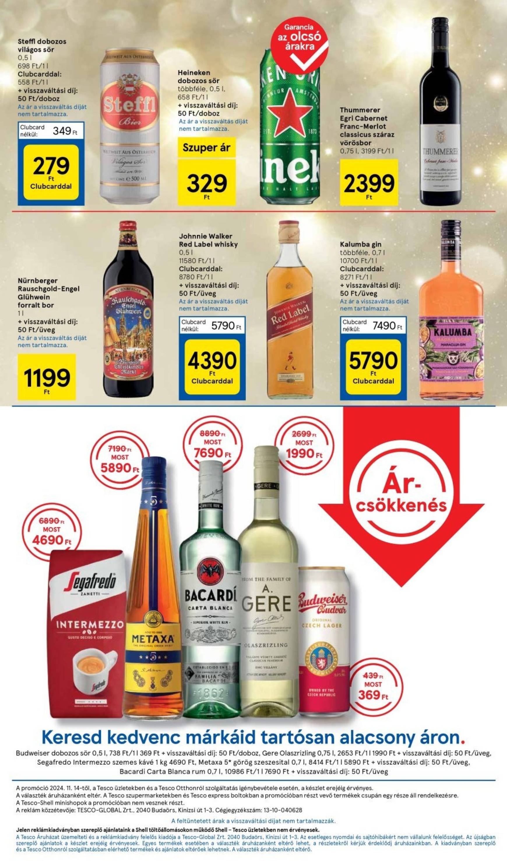 tesco - Tesco Szupermarket akciós újság, érvényes 11.14. - 11.20. - page: 5