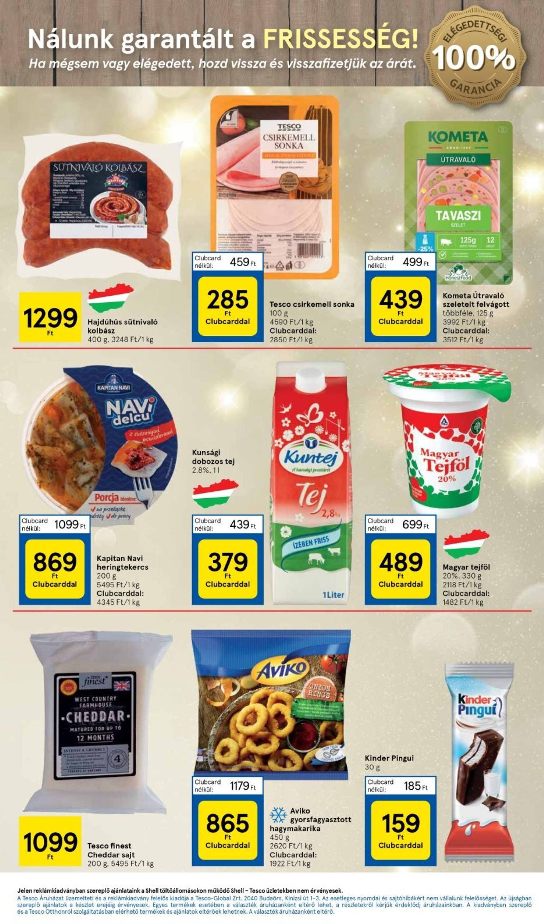 tesco - Tesco Szupermarket akciós újság, érvényes 11.28. - 12.04. - page: 3