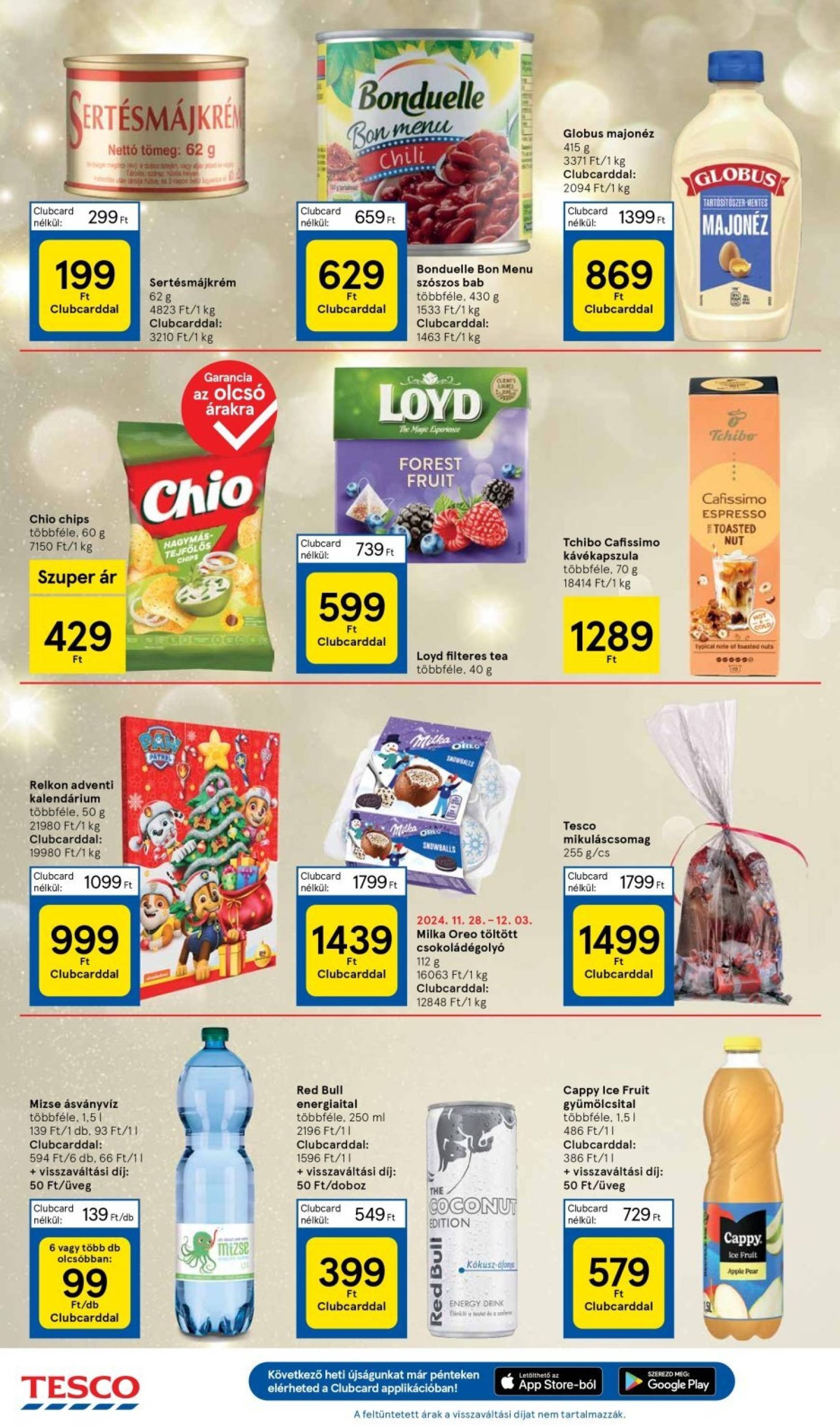 tesco - Tesco Szupermarket akciós újság, érvényes 11.28. - 12.04. - page: 4