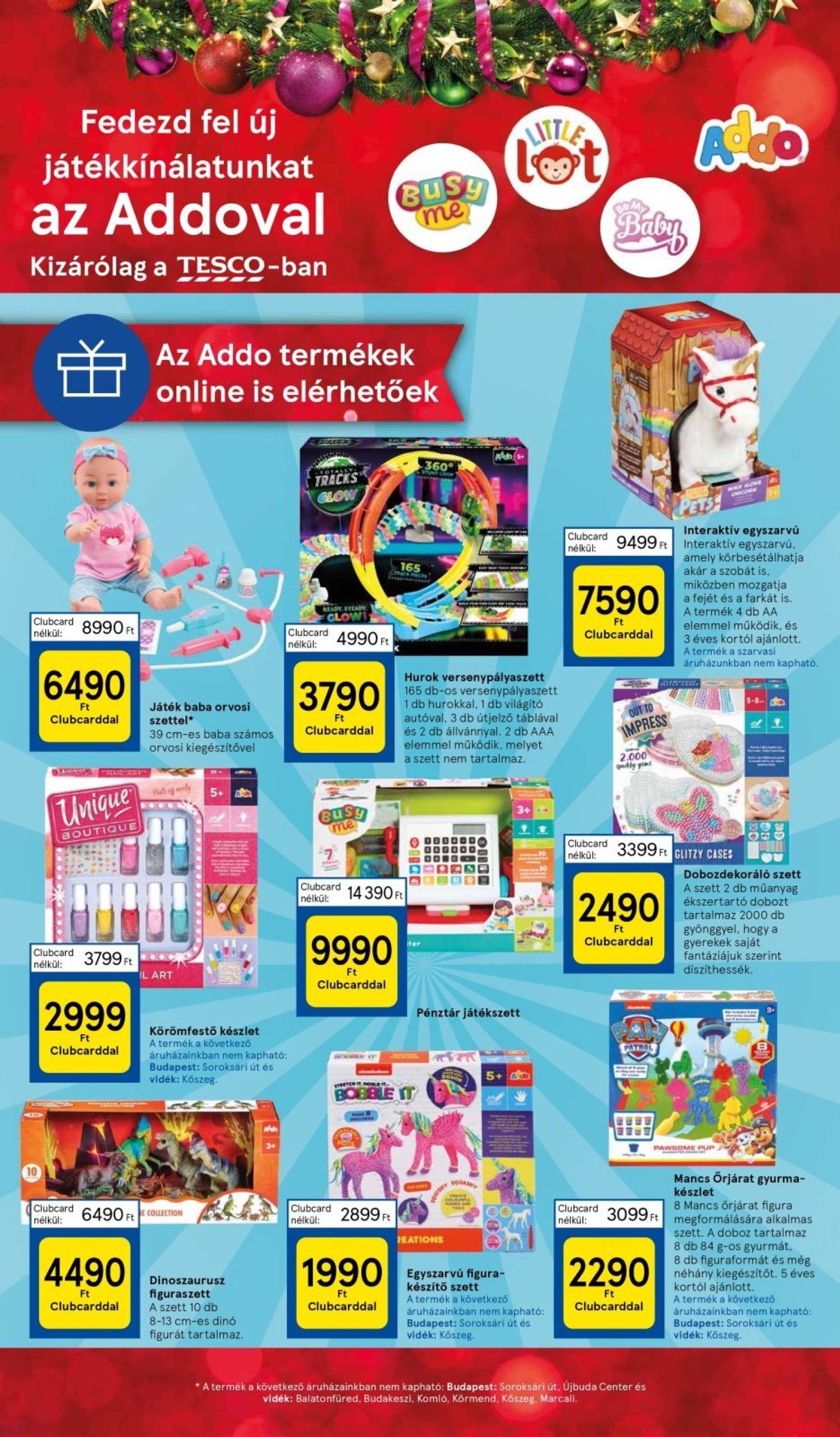 tesco - Tesco - Karácsonyi ajándékok akciós újság, érvényes 11.27. - 12.24. - page: 12