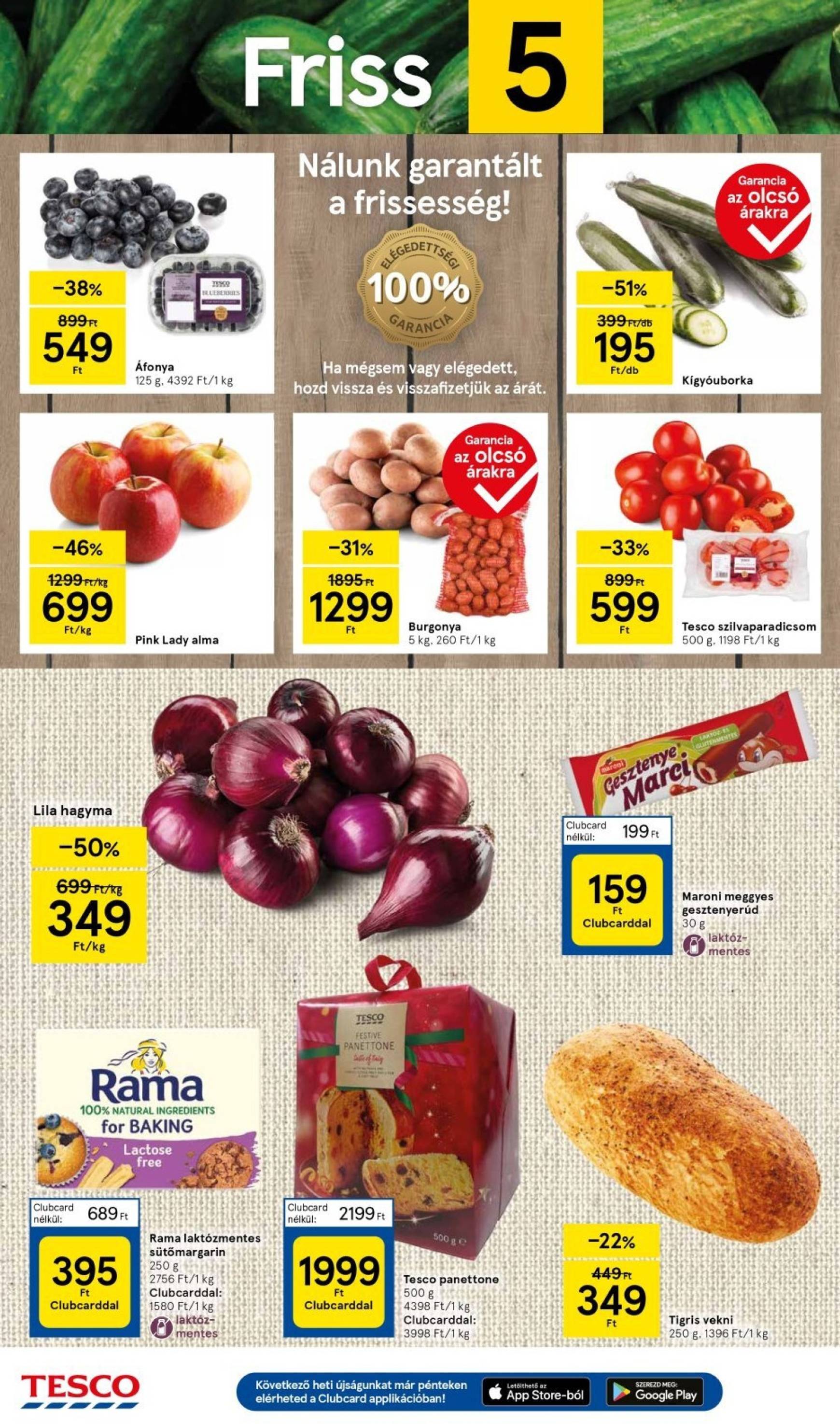 tesco - Tesco Szupermarket akciós újság, érvényes 12.05. - 12.11. - page: 2