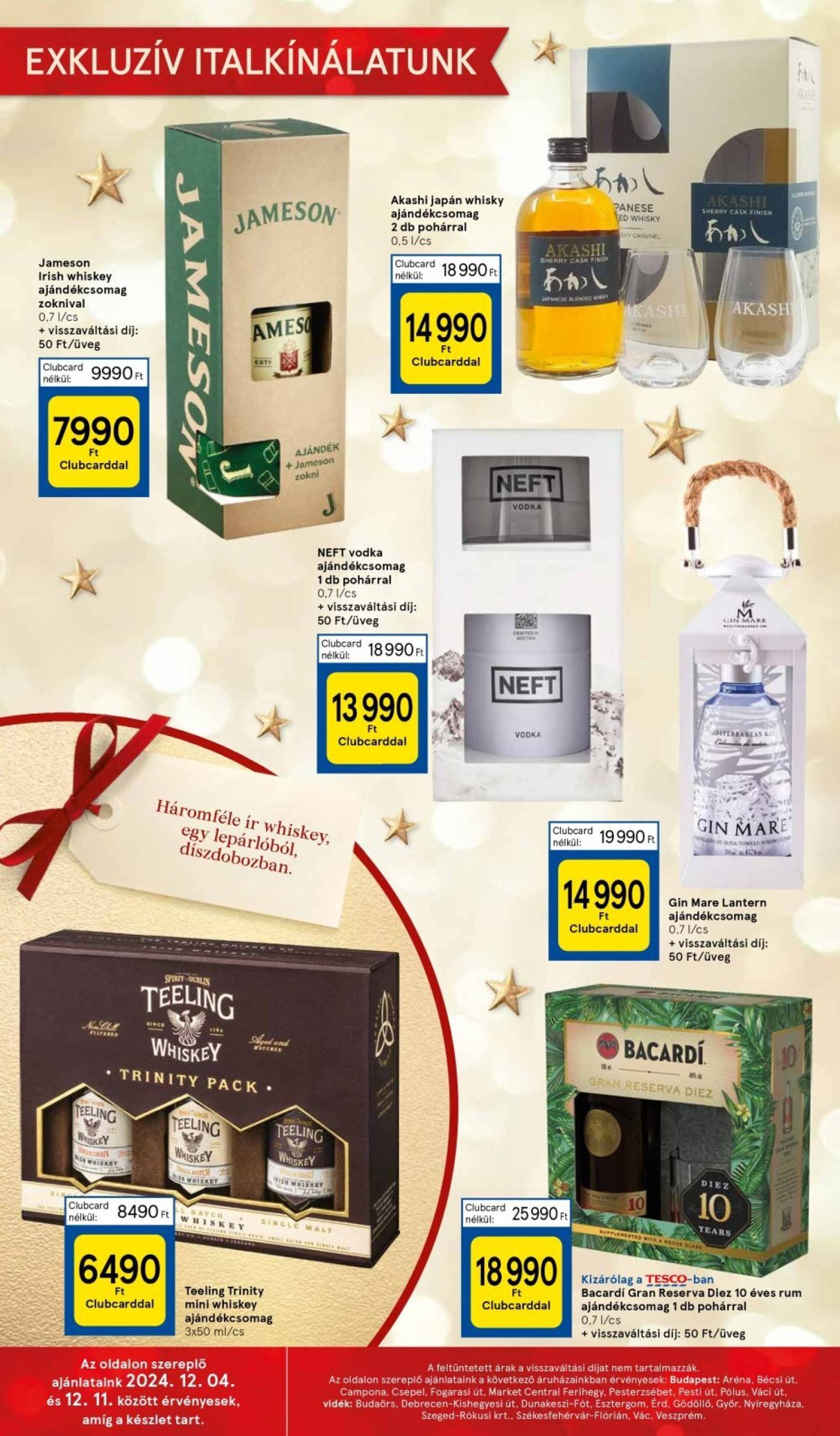 tesco - Tesco - Karácsony akciós újság, érvényes 12.04. - 12.24. - page: 22