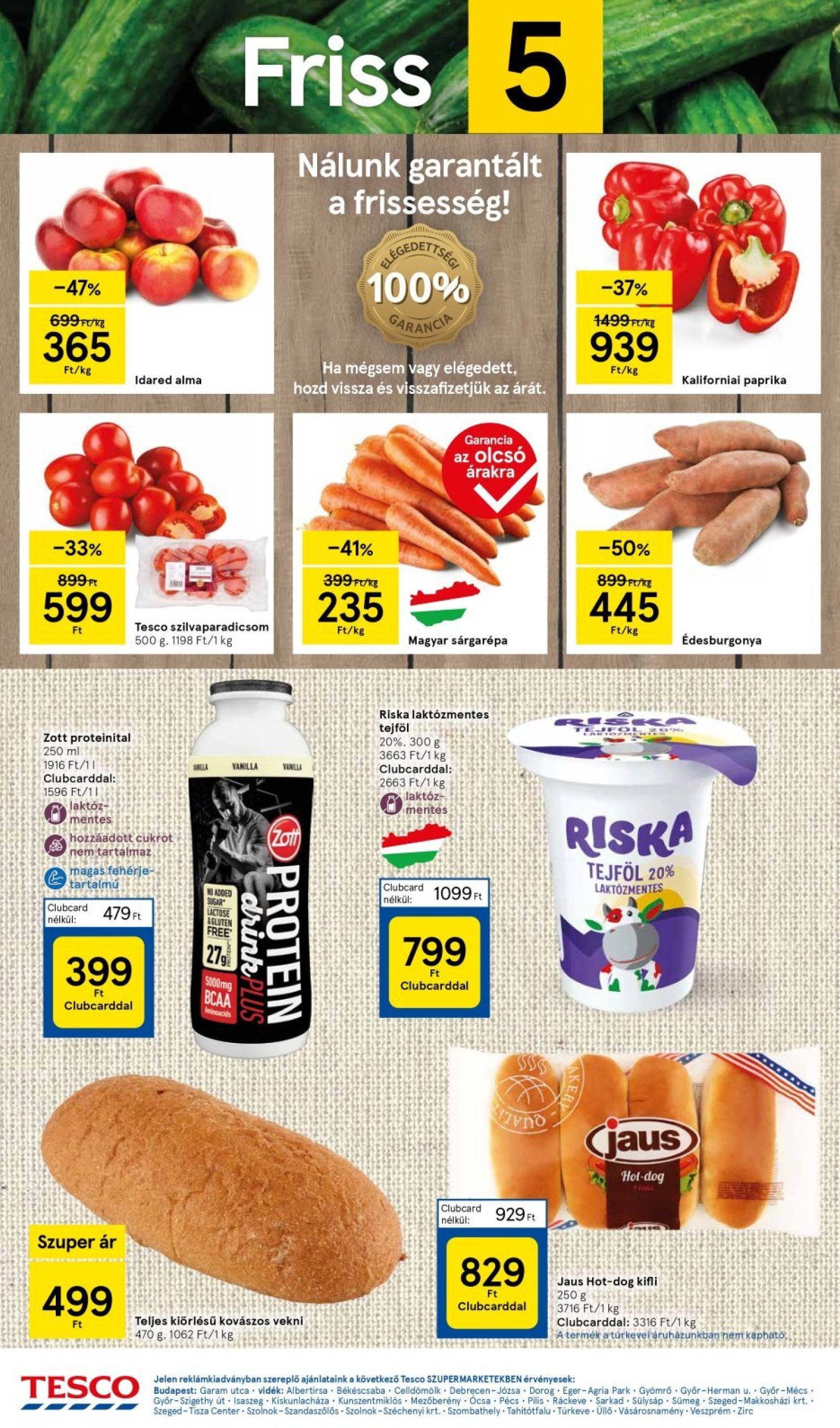 tesco - Tesco Szupermarket akciós újság, érvényes 01.02. - 01.08. - page: 4