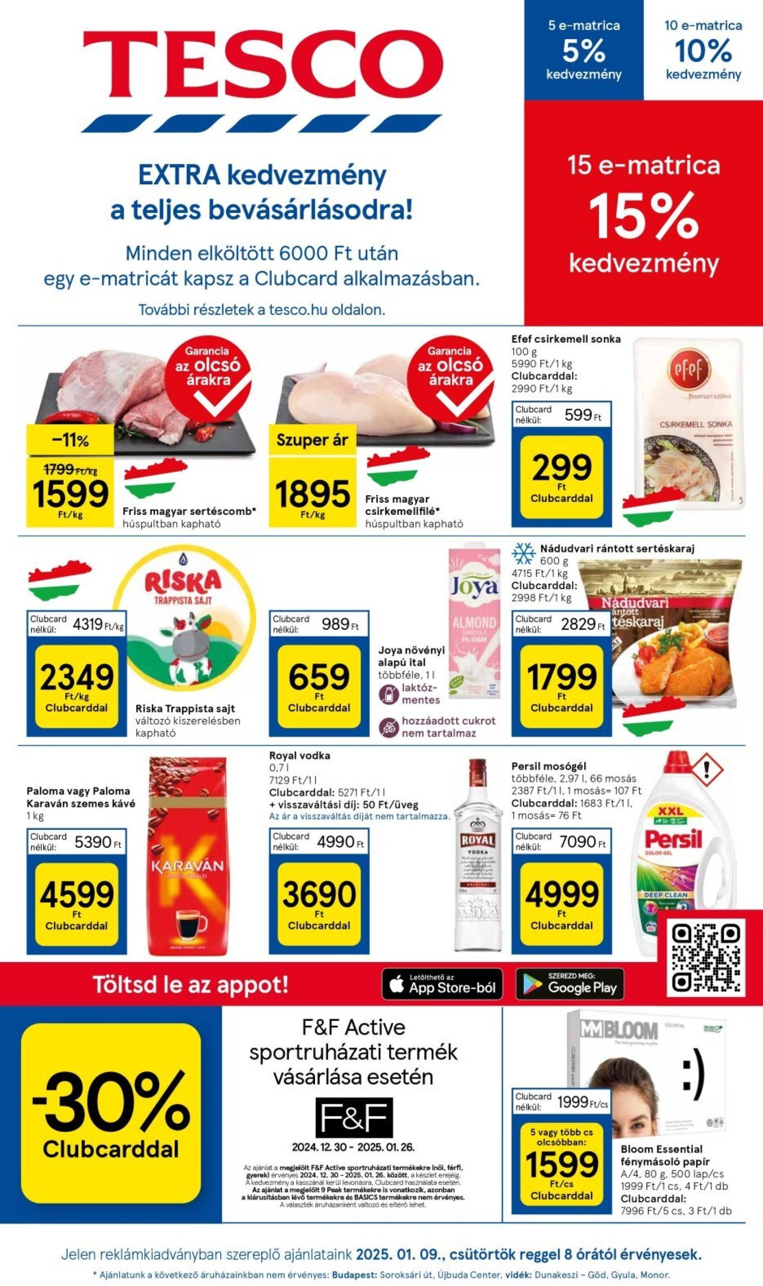 tesco - Tesco akciós újság, érvényes 01.09. - 01.15.