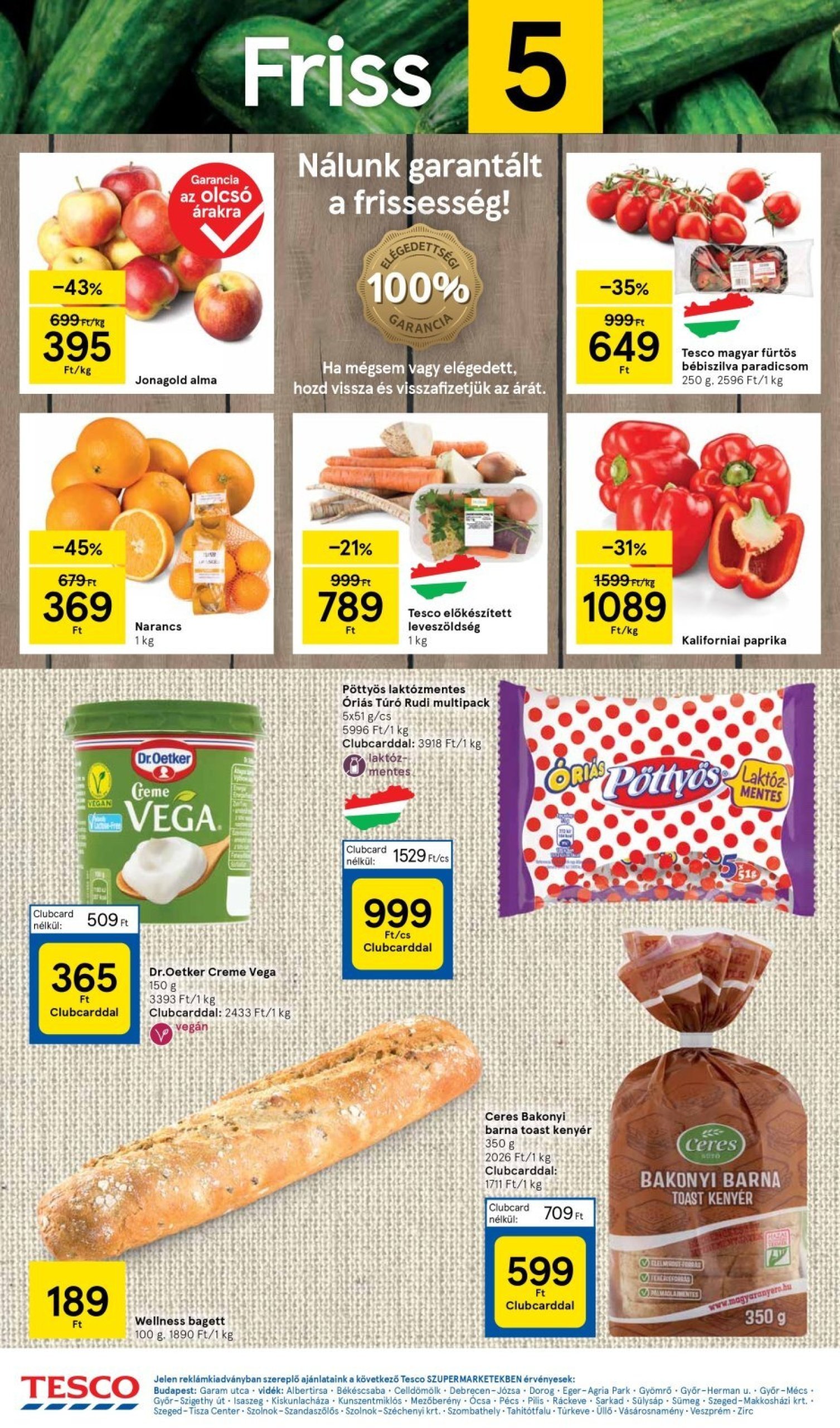 tesco - Tesco Szupermarket akciós újság, érvényes 01.23. - 01.29. - page: 2