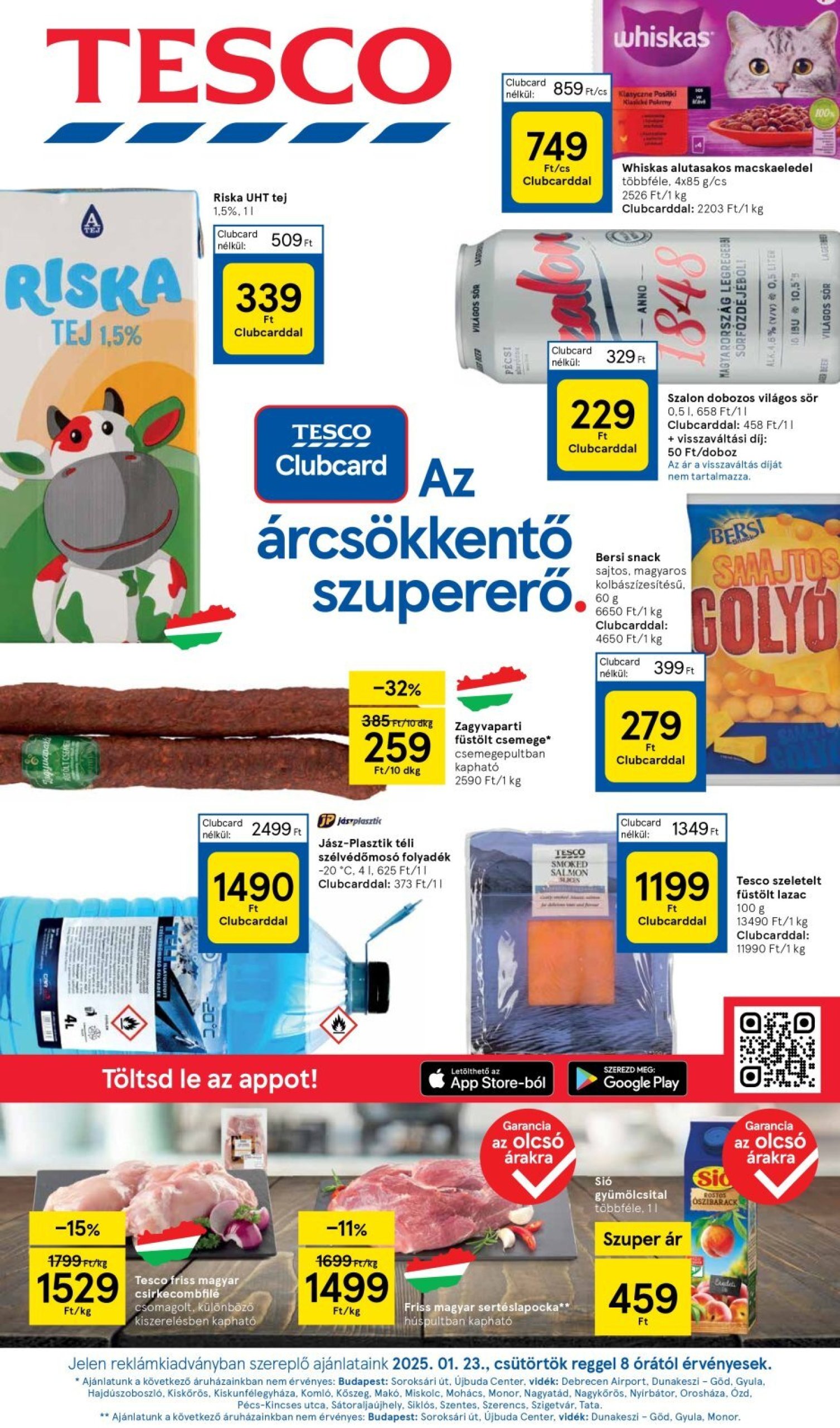 tesco - Tesco akciós újság, érvényes 01.23. - 01.29.