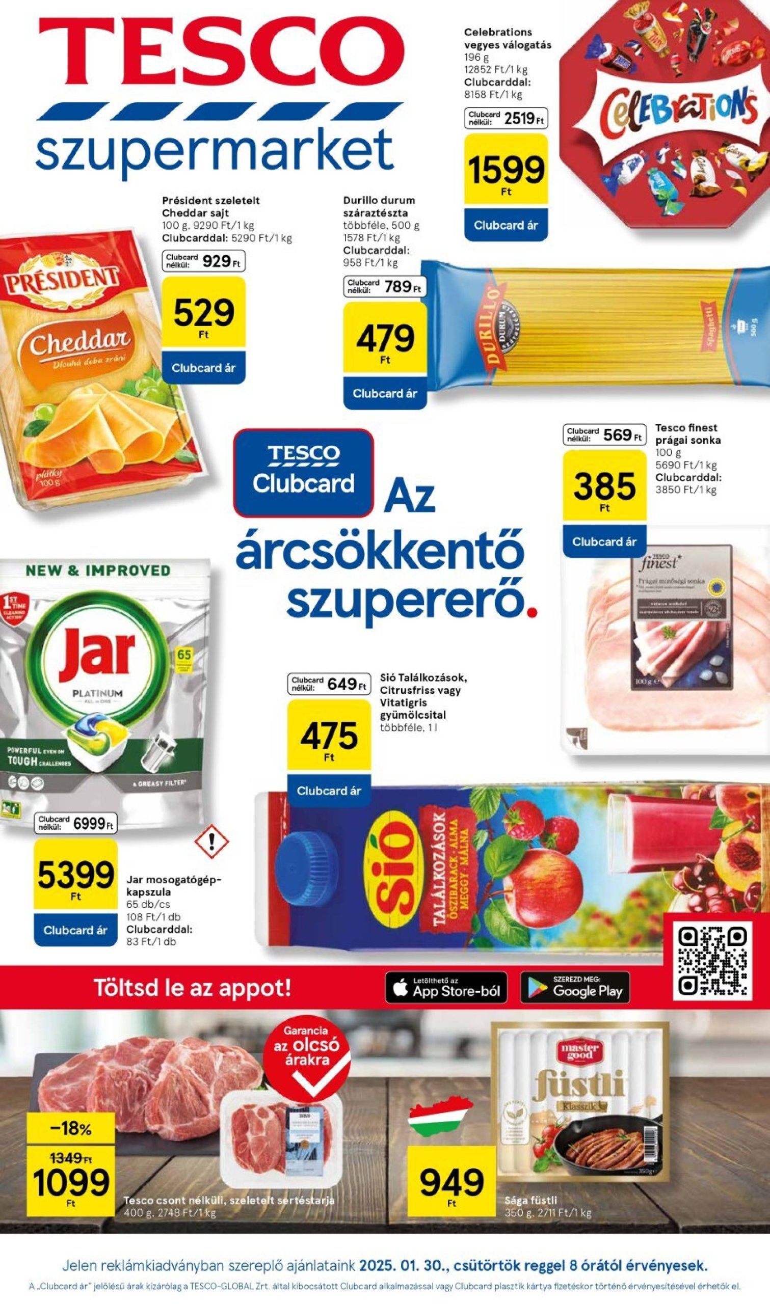 tesco - Tesco Szupermarket akciós újság, érvényes 01.30. - 02.05.