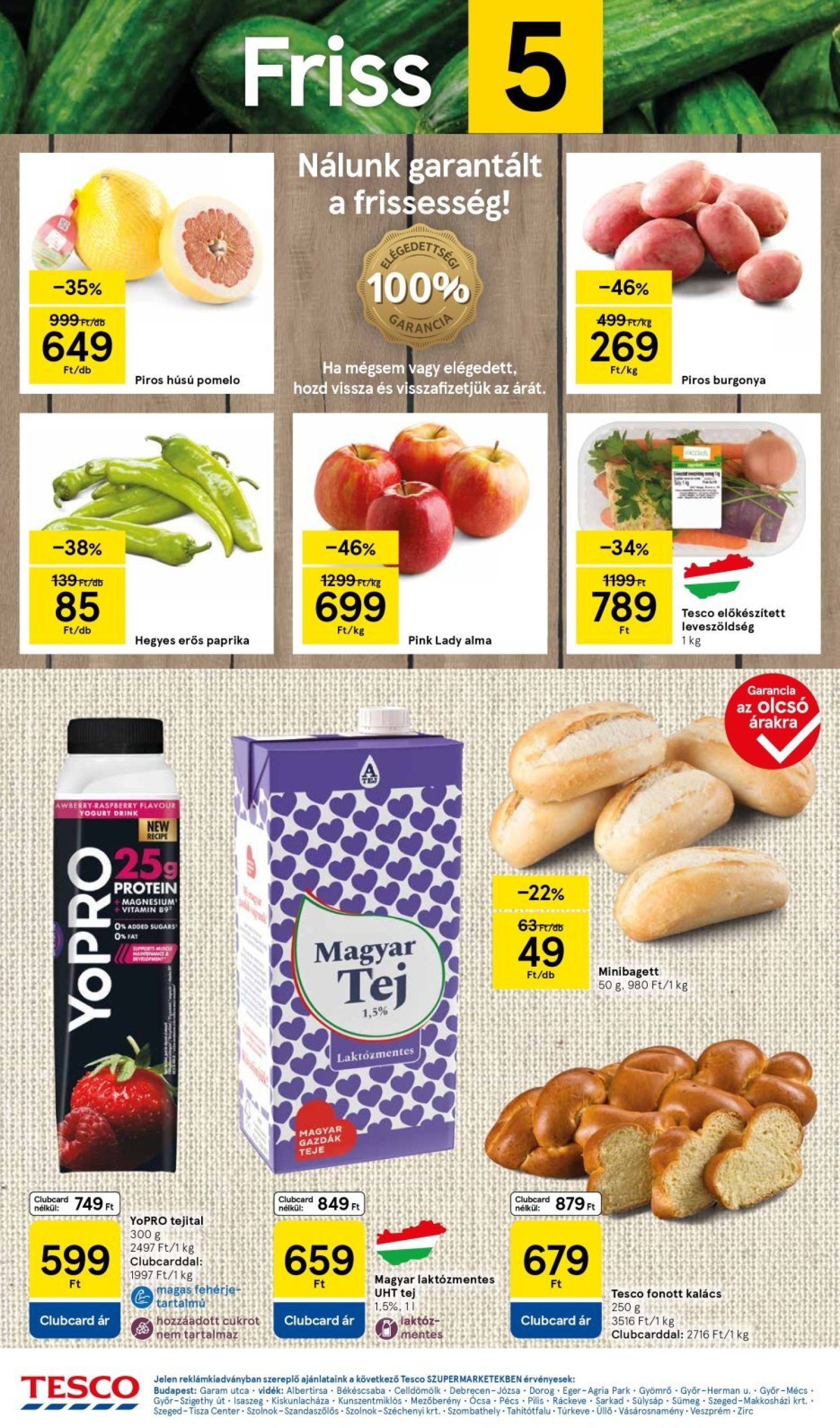 tesco - Tesco Szupermarket akciós újság, érvényes 02.06. - 02.12. - page: 2