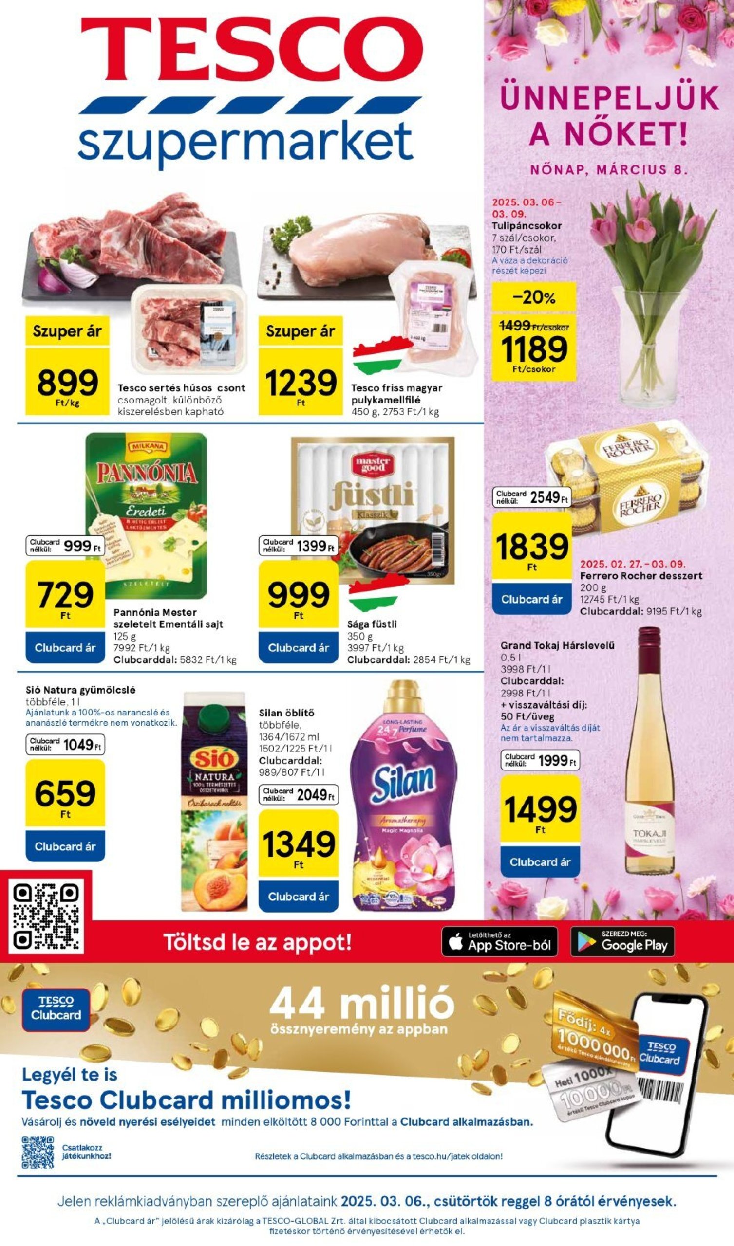 tesco - Tesco szupermarket akciós újság, érvényes 03.06. - 03.12.