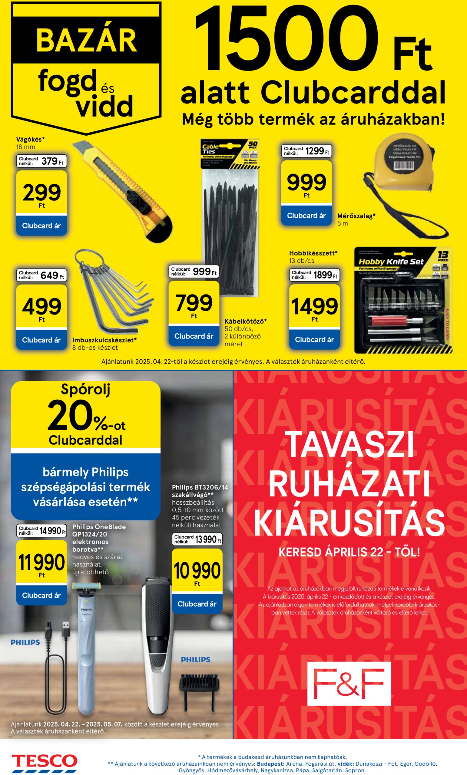 tesco - Tesco akciós újság, érvényes 04.22. - 04.28. - page: 16