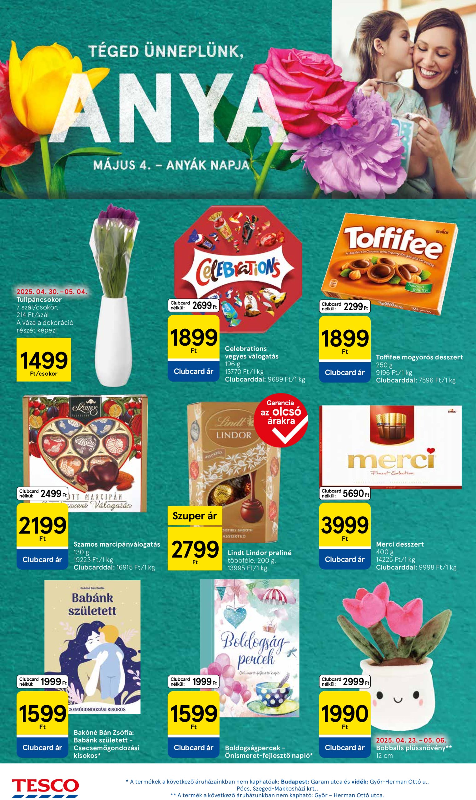 tesco - Tesco Szupermarket akciós újság, érvényes 04.30. - 05.06. - page: 4