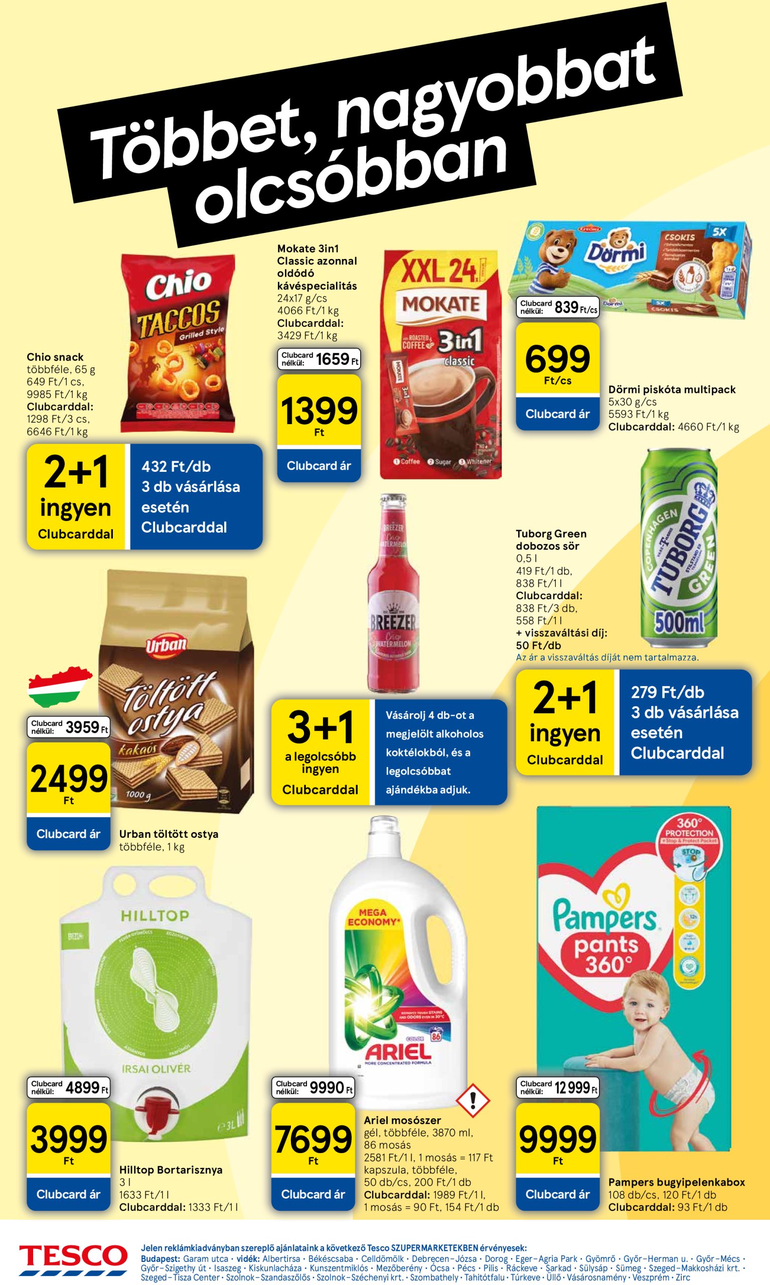 tesco - Tesco szupermarket akciós újság, érvényes 05.08. - 05.14. - page: 4