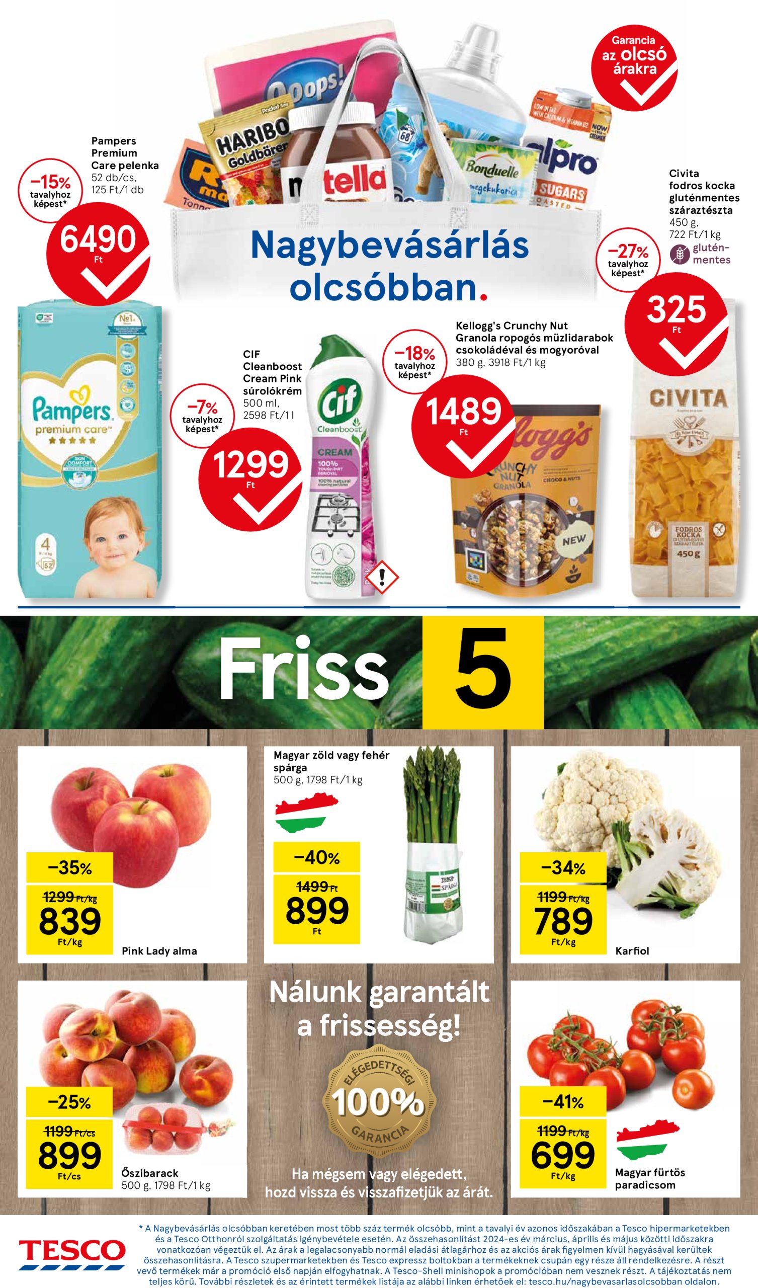 tesco - Tesco szupermarket akciós újság, érvényes 05.08. - 05.14. - page: 2