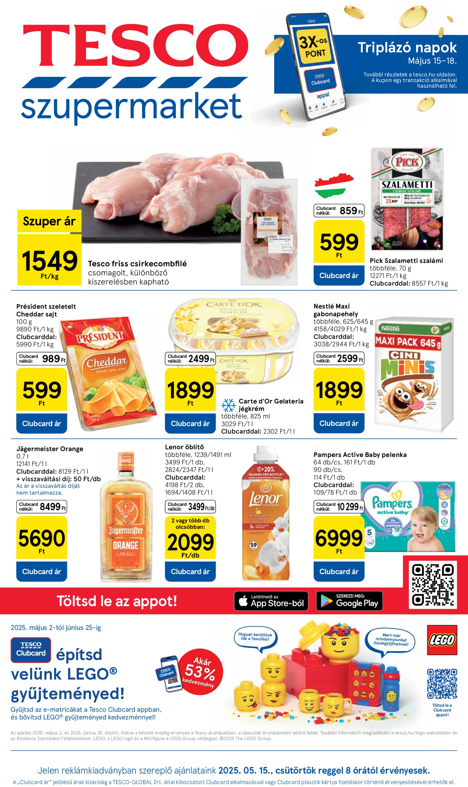 tesco - Tesco szupermarket akciós újság, érvényes 05.15. - 05.21.