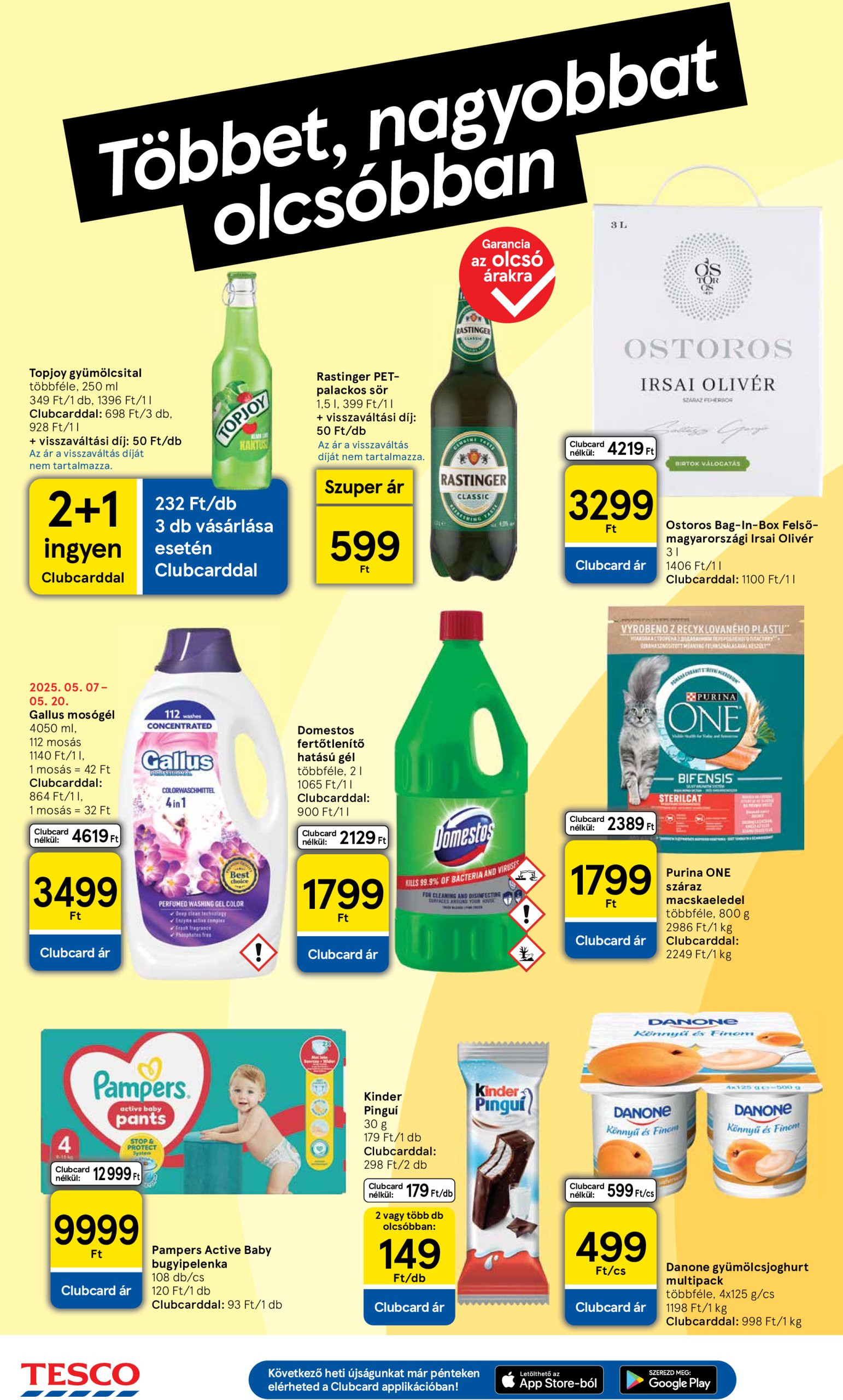 tesco - Tesco szupermarket akciós újság, érvényes 05.15. - 05.21. - page: 6