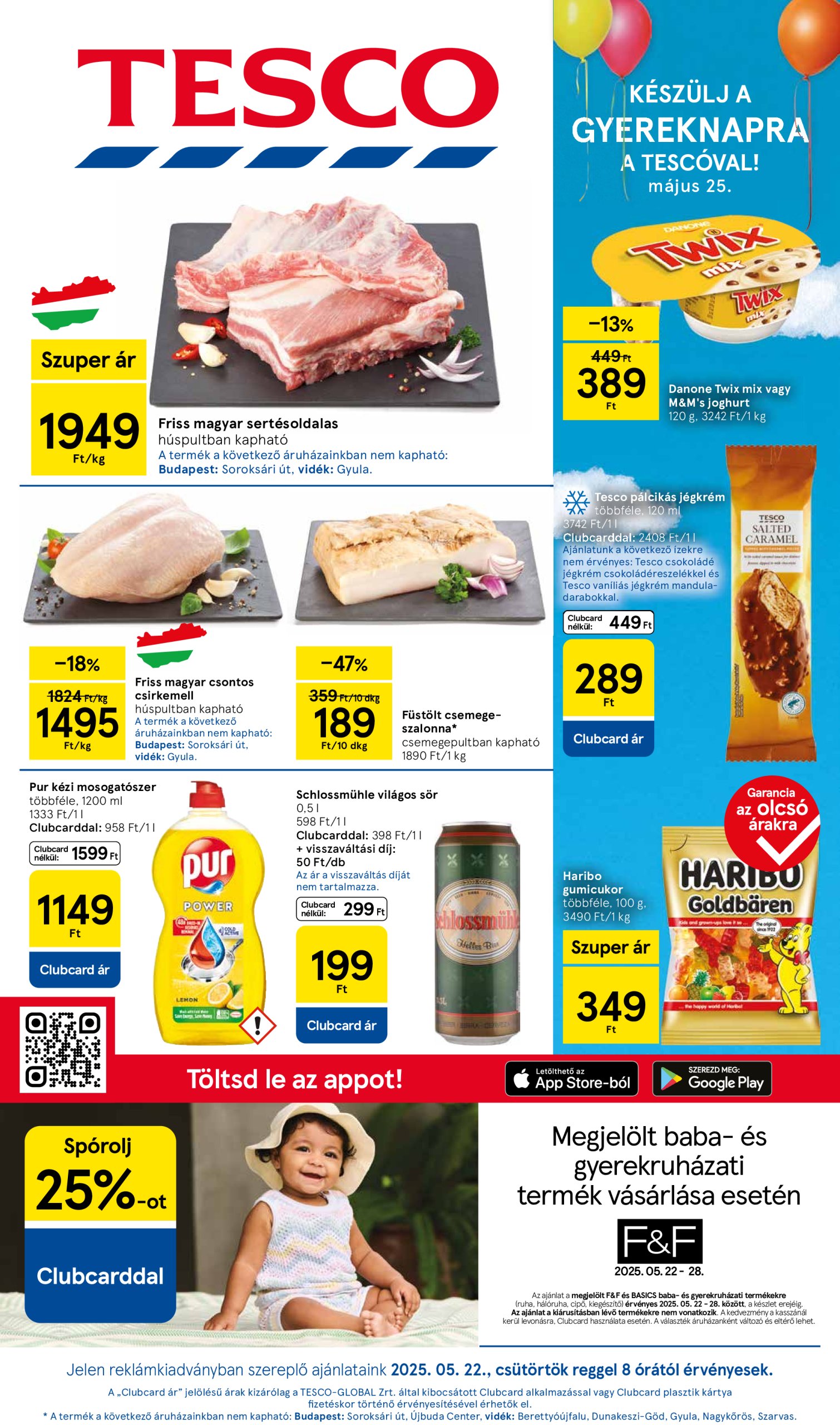tesco - Tesco akciós újság, érvényes 05.22. - 05.28.